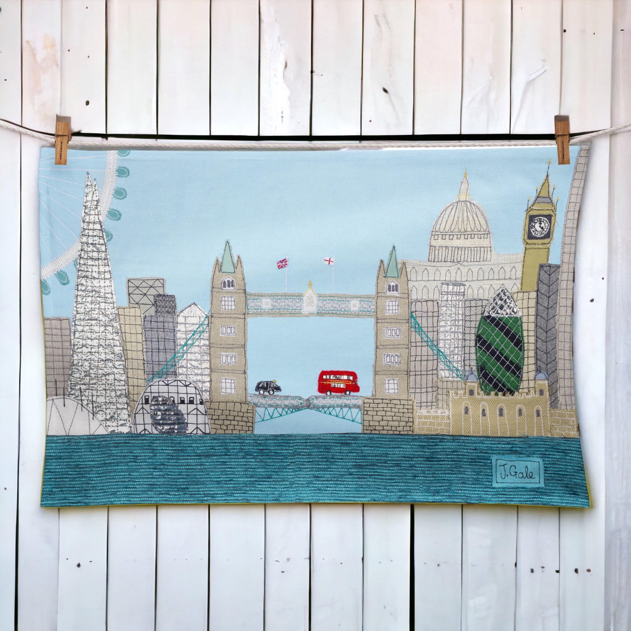 London Tea Towel Gift