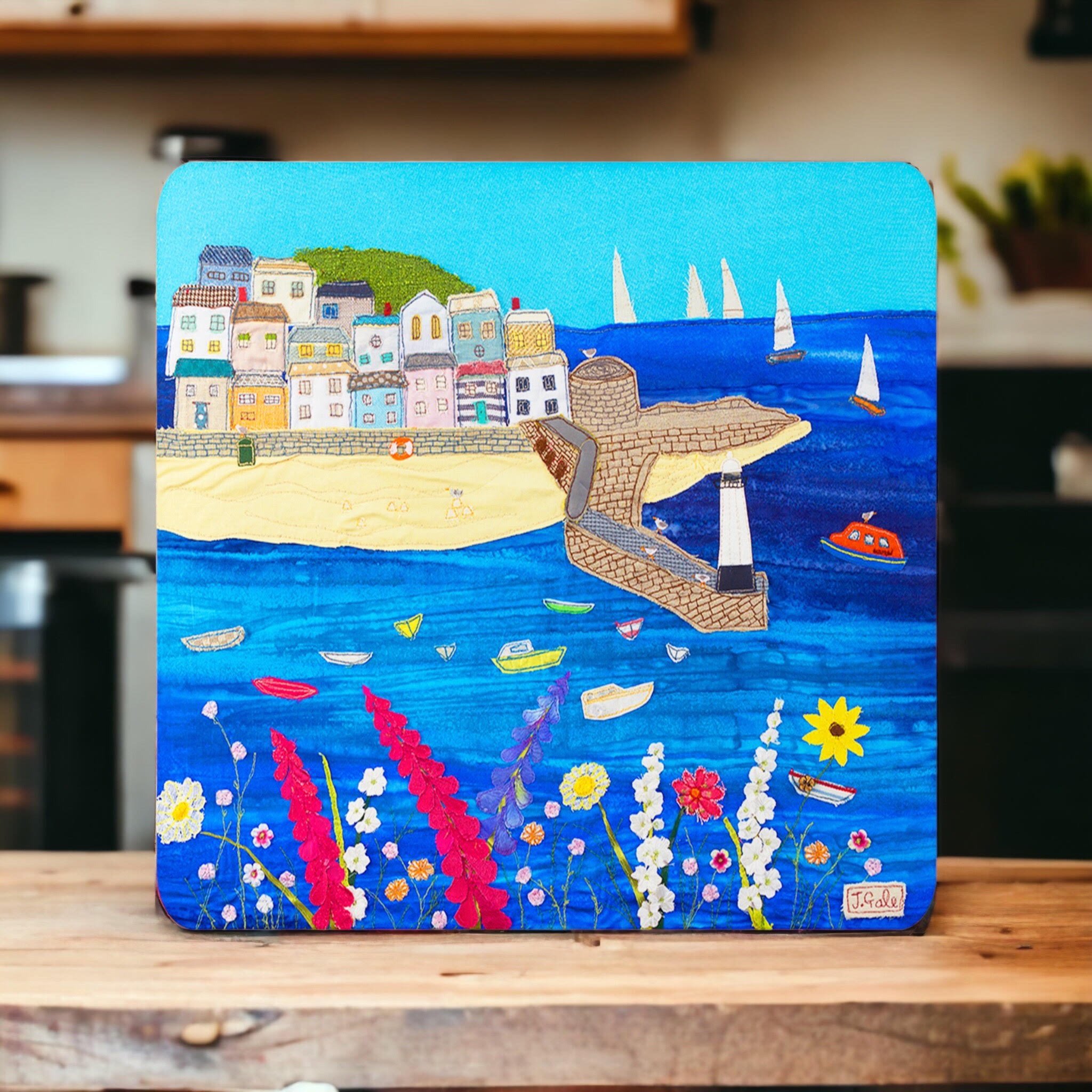 St Ives Place Mat By Jackie Gale Artist