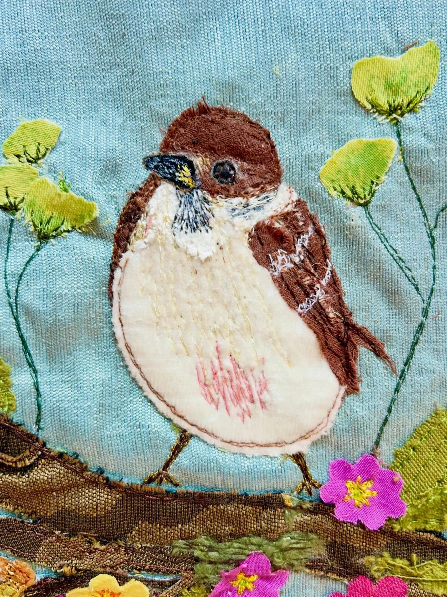 A sneaky peek at my new Feathers &amp; Flowers Collection - being released at the end of next week.

A collection of miniature originals featuring our favourite birds with their favourite flowers and fauna. Such a lovely project :))

I&rsquo;ll be se