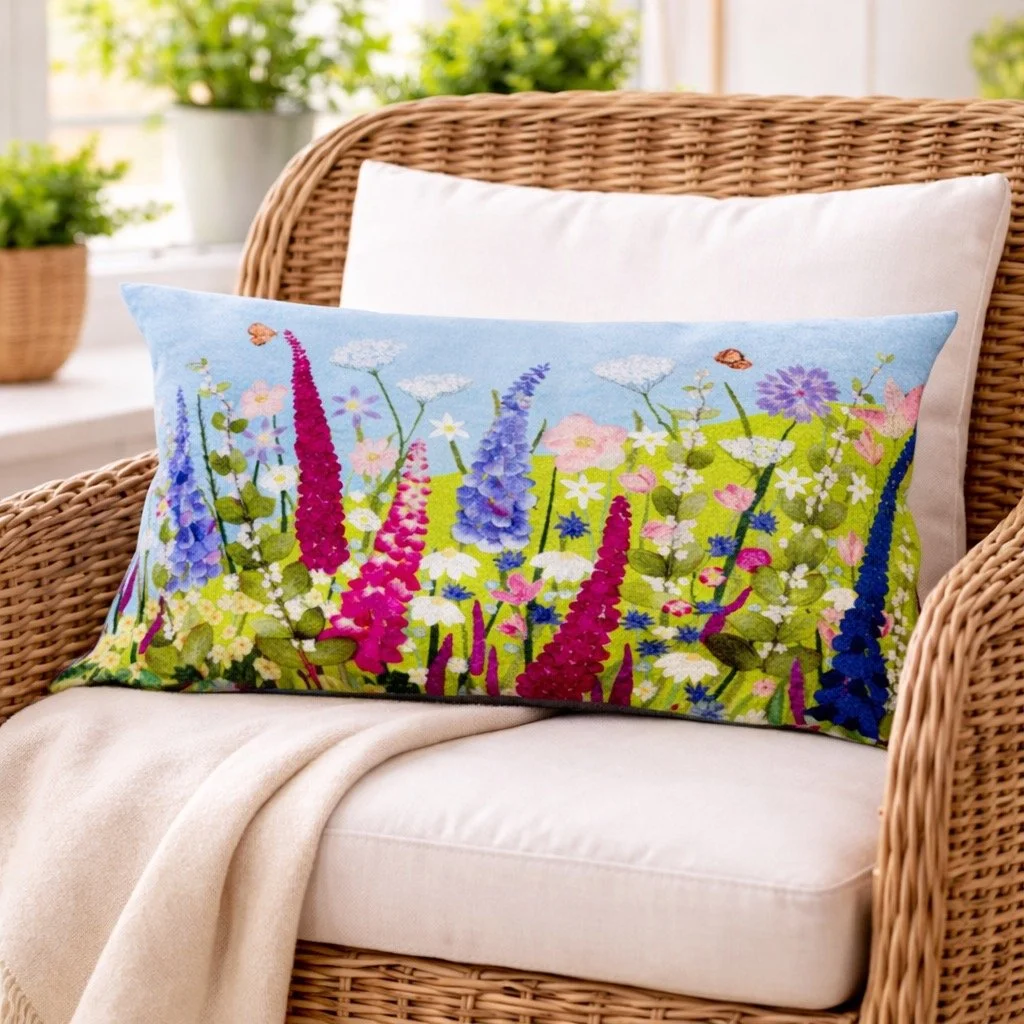 Wild Summer Oblong Cushion