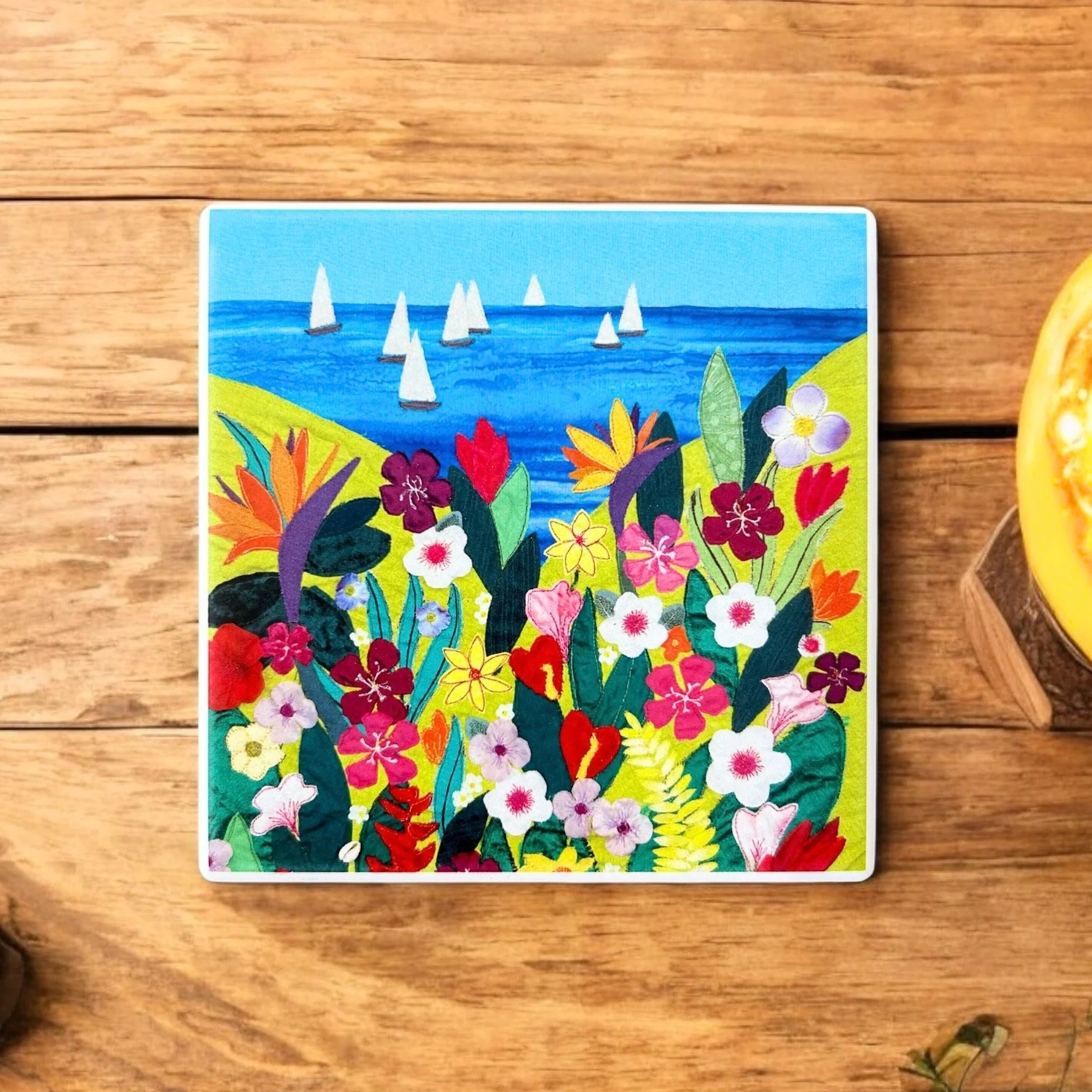 Paradise Ceramic Coaster