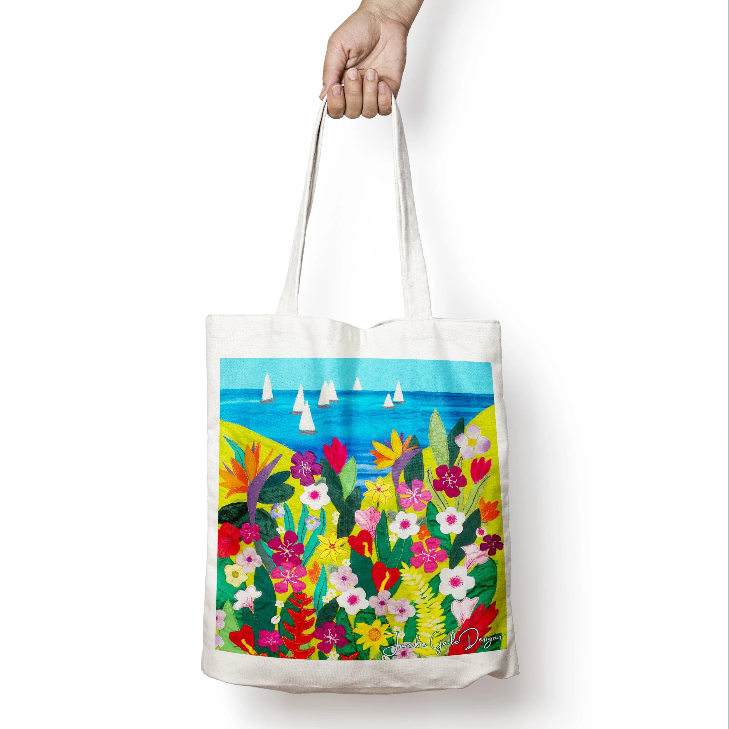 Paradise Canvas Tote Bag