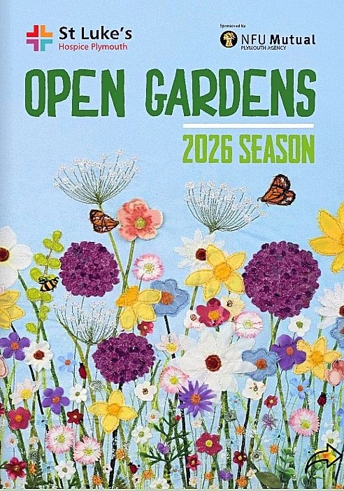 Open Gardens Brochure featuring Jackie gale Artwork