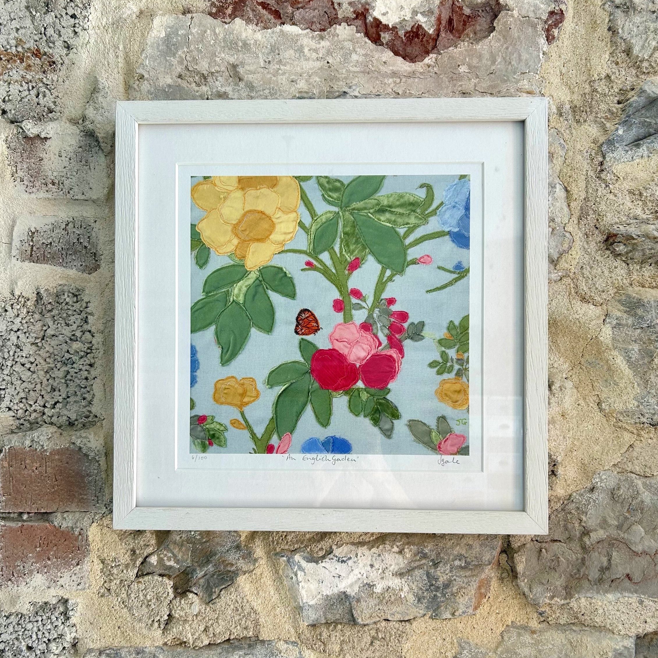 An English Garden - Framed Print