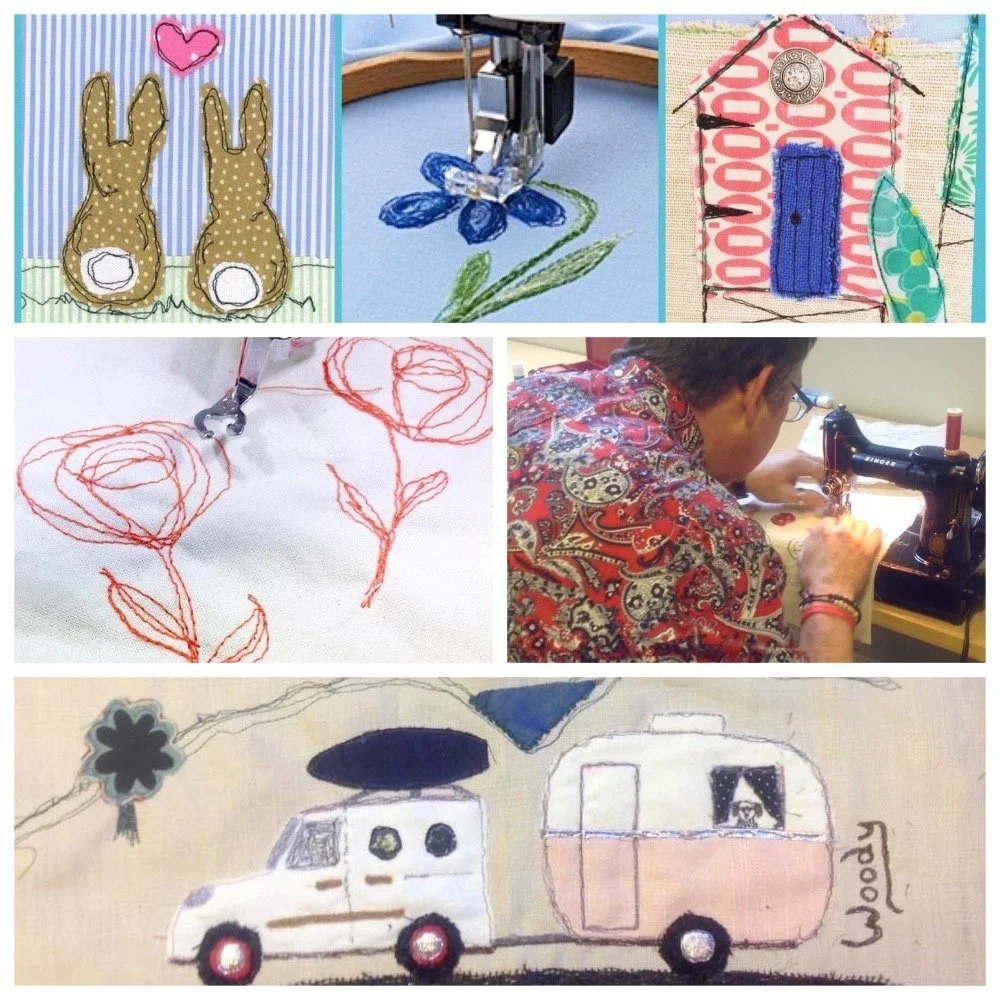 Jackie Gale Textile Art Workshops Courses Plymouth
