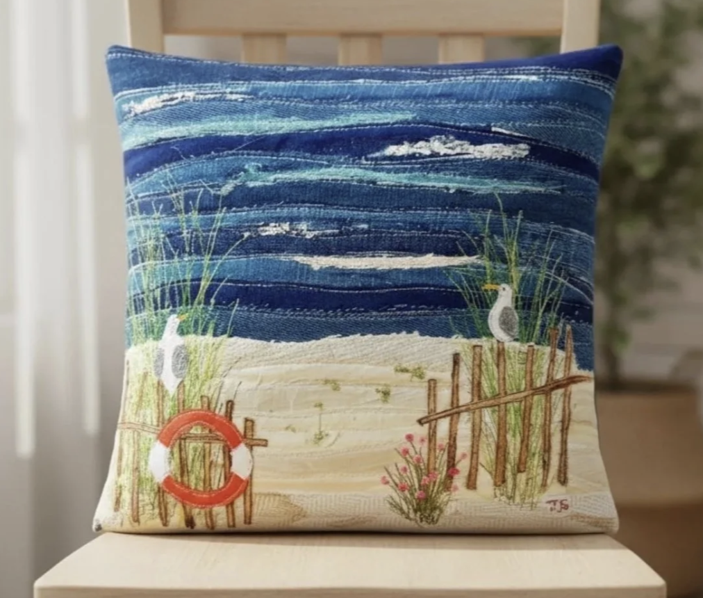 To The Beach Cushion