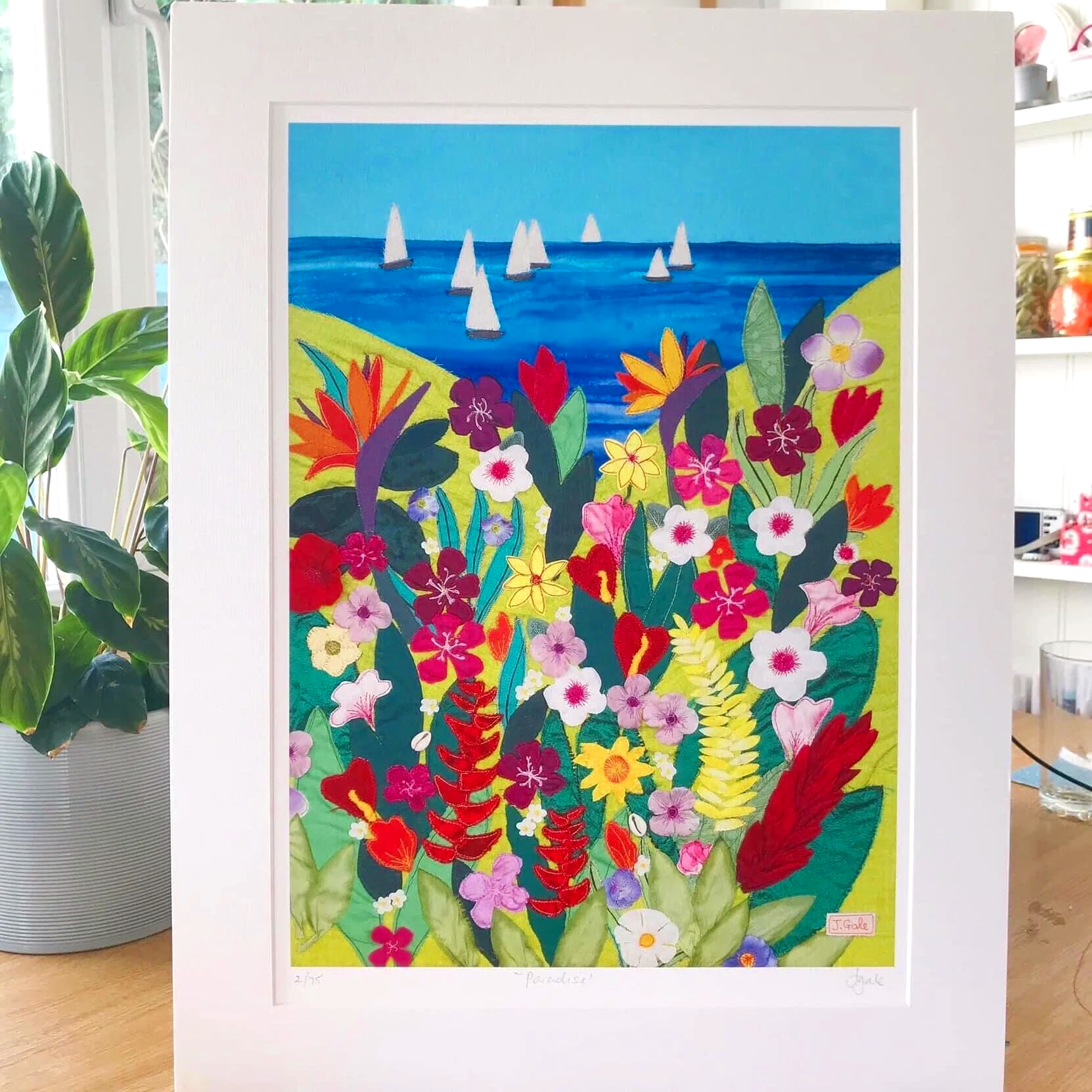 Paradise%2B-%2BJackie%2BGale%2BTextile%2BArt
