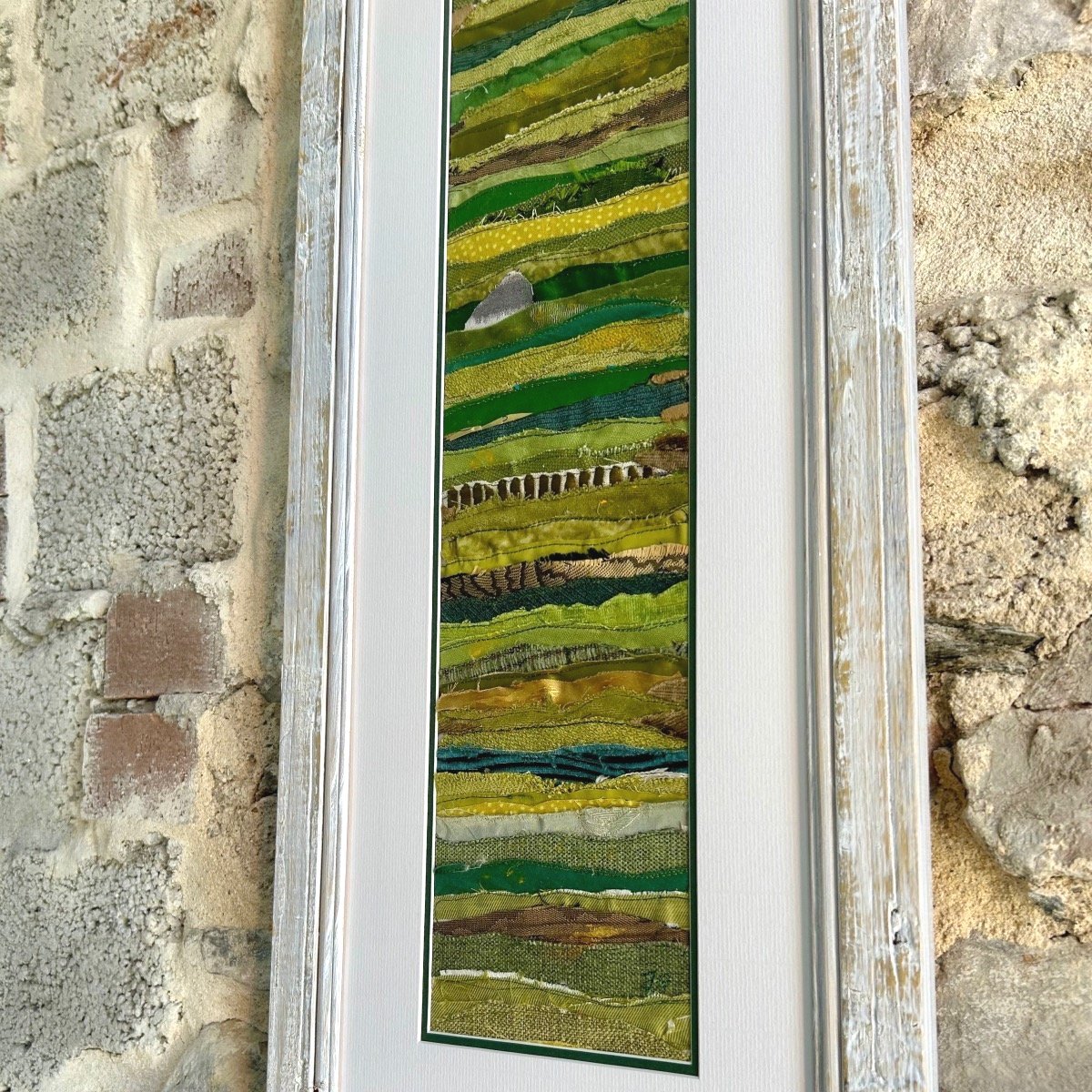 Dartmoor Abstract Artwork Textile Jackie Gale