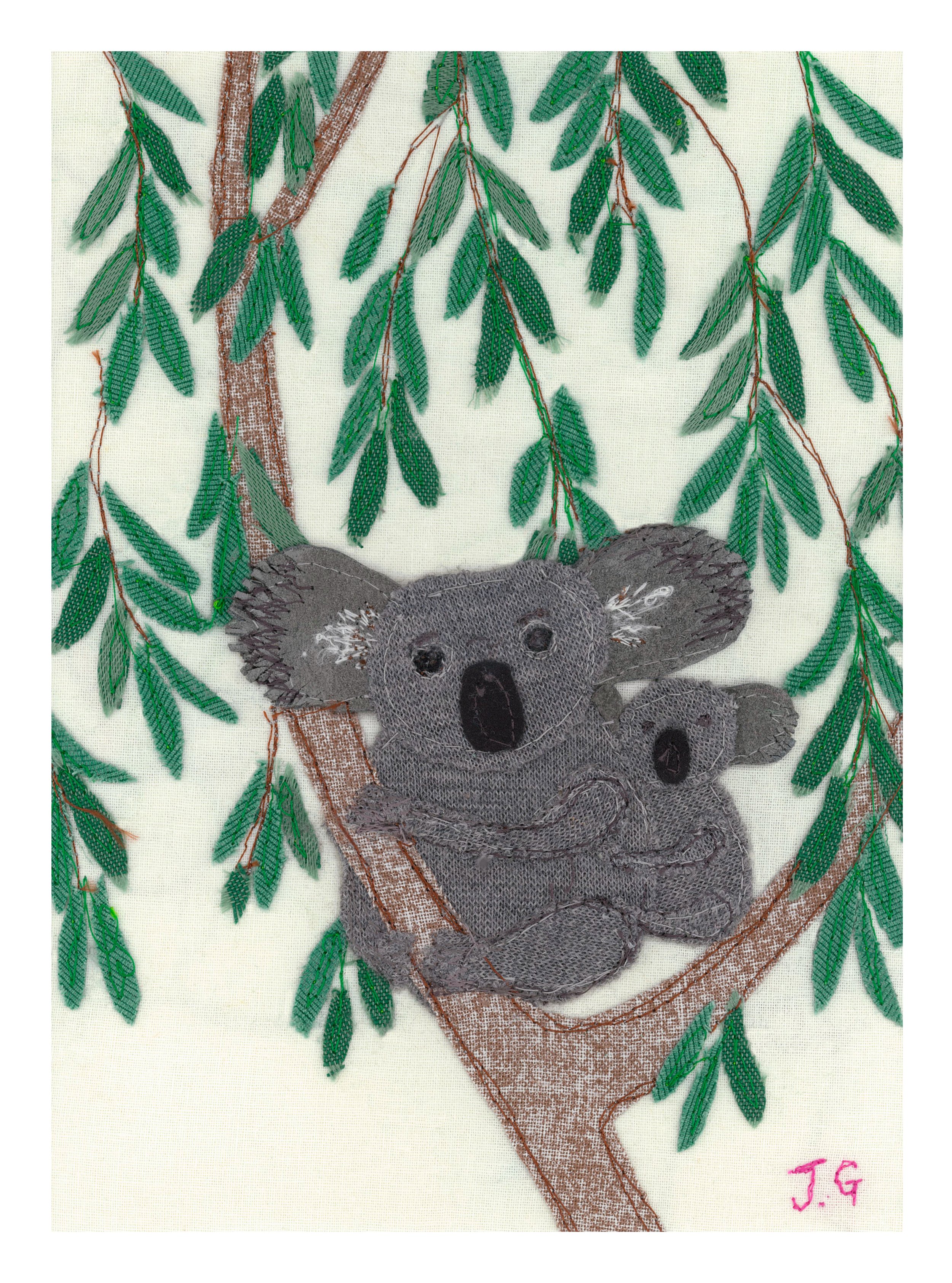 Safe And Secure - Koala Print