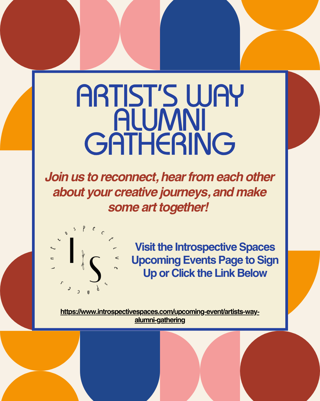 Artist’s Way Alumni Gathering