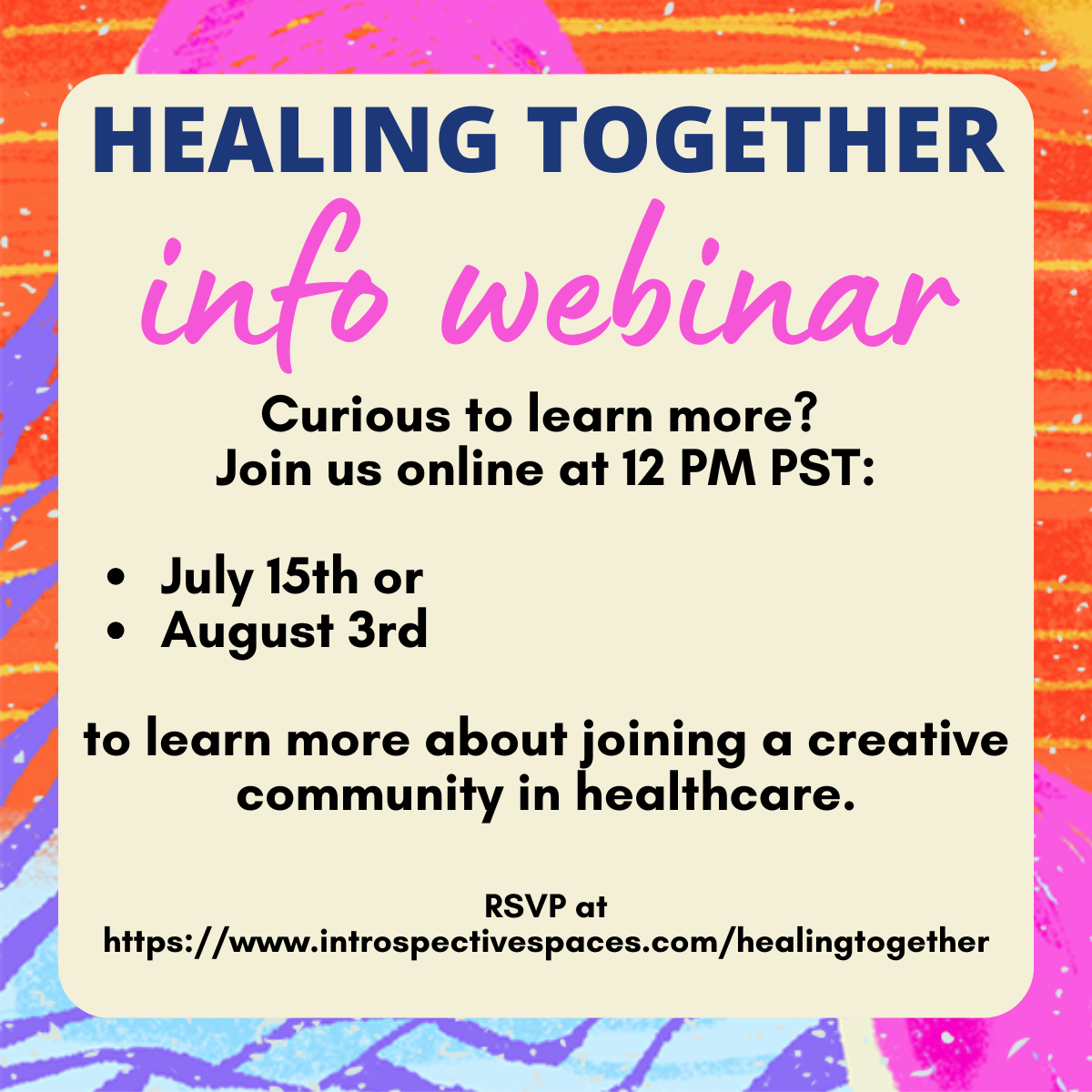 Healing Together Info Webinar #1