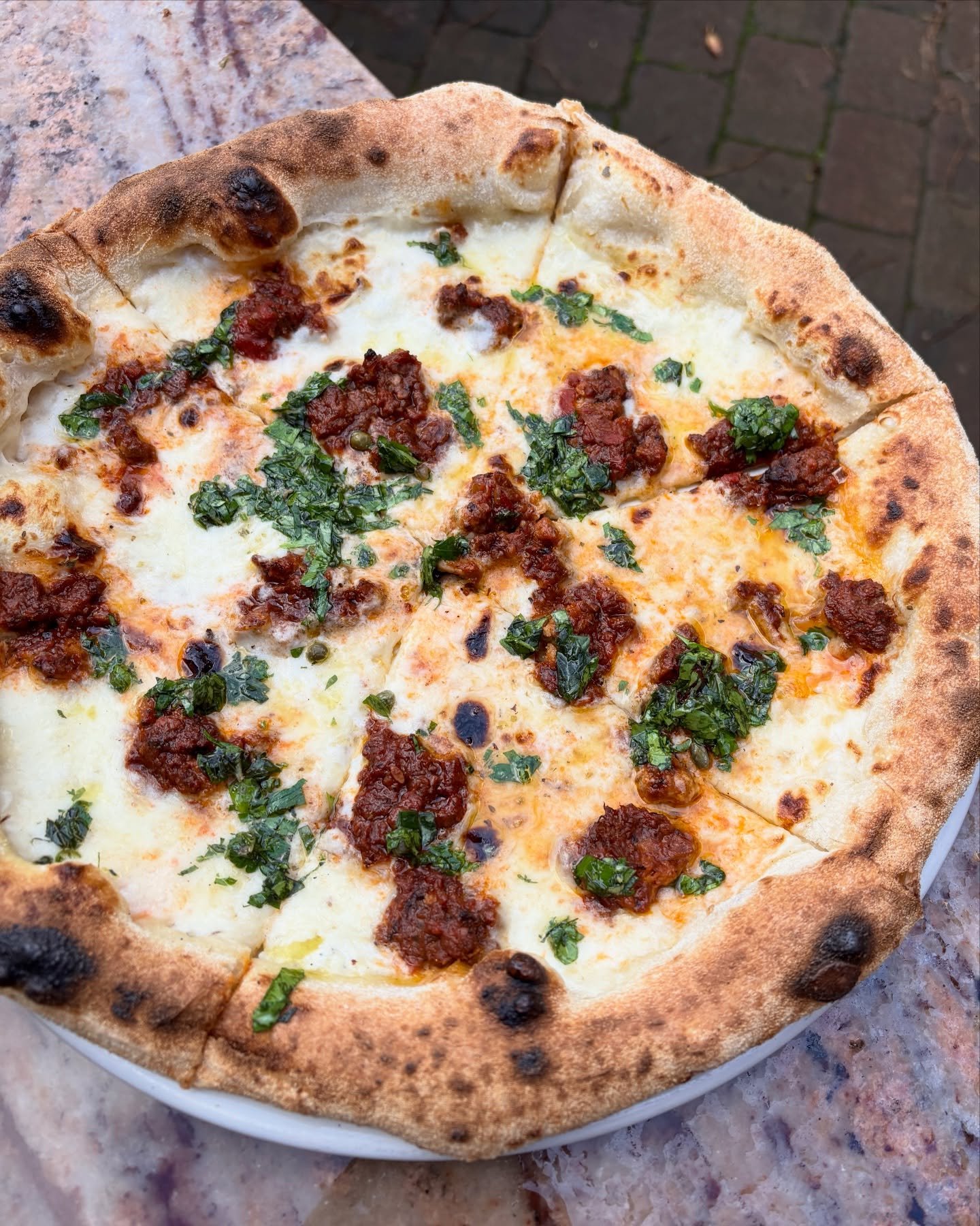Wild venison ragu, b&eacute;chamel, mozzarella &amp; salsa verde. On the special board for Jan and now making it&rsquo;s way on to our menu for good.&nbsp;

Whilst it&rsquo;s maybe not everyone&rsquo;s first choice, we&rsquo;d like to do our part to 
