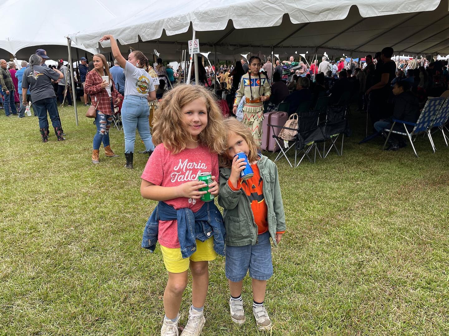 Took my two youngest  out to the 71st  Chickahominy Pow Wow today.  I didn&rsquo;t get it together on time to be a vendor but , they do it right( they have had a long time to work out the kinks!) Even with the weather not cooperating yesterday, the c
