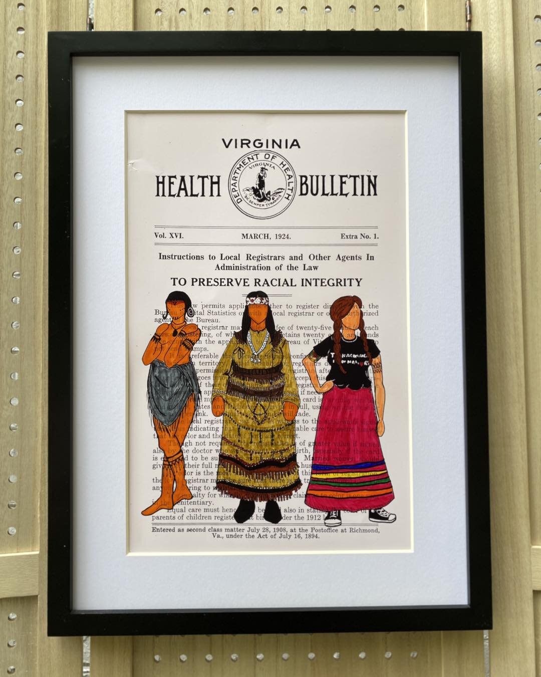 I think about The Racial Integrity Act of 1924 a lot.  I think about what my tribe and other Virginia tribes would be like today if the Virginia government hadn&rsquo;t renewed their efforts to remove Indians from the Commonwealth.  I think about how