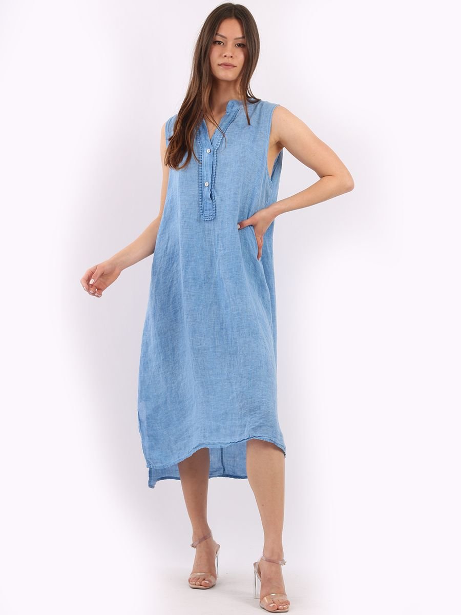 italian_plain_sleeveless_front_lace_placket_linen_lagenlook_shift_dress-denim-3.jpeg