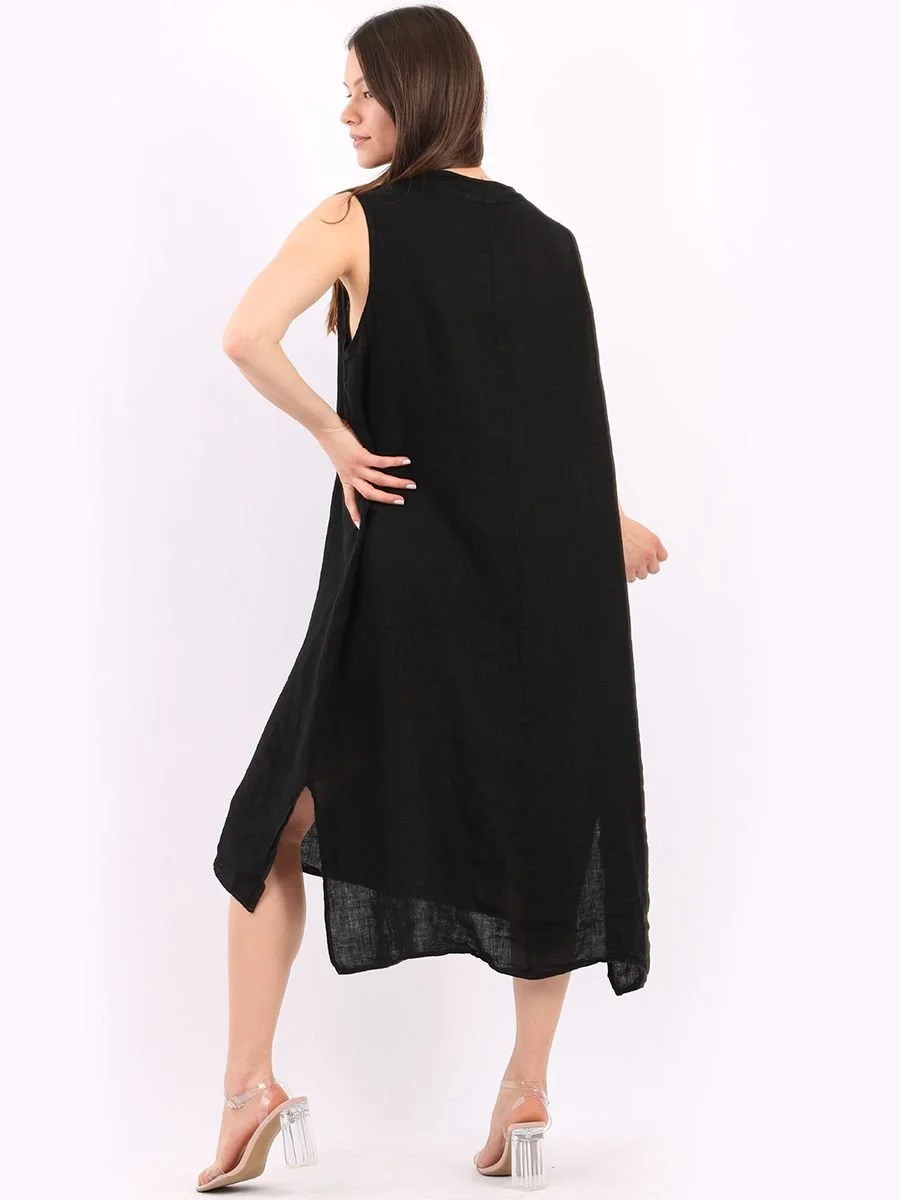 Front Lace Shift Dress (6 colors)  Exstilla