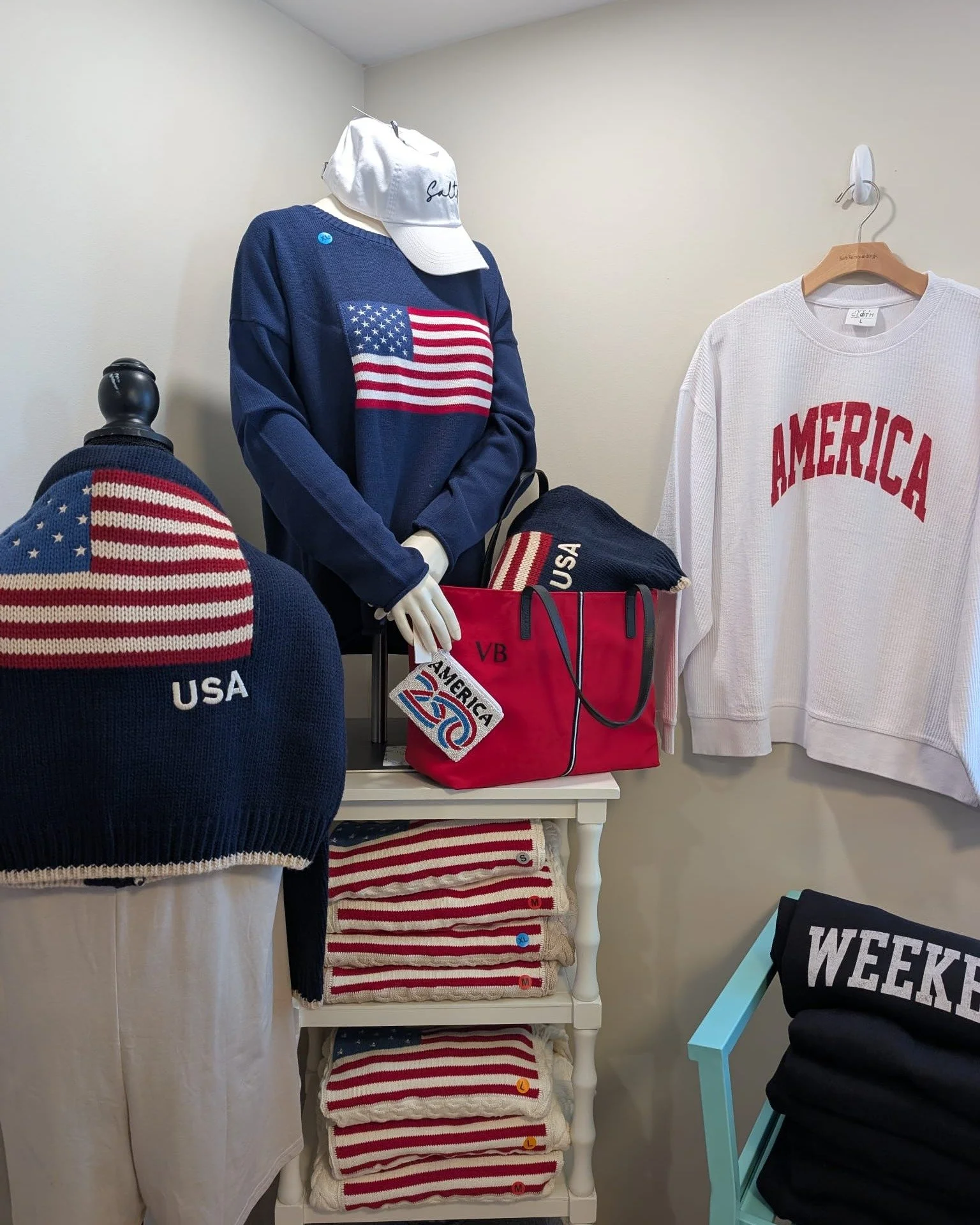 🇺🇸 Red, white, blue... and a little surprise. ❤️🤍💙

If you've been eyeing our patriotic favorites, you may want to keep an eye on this page 👀

Something special is coming, just in time for summer, the 4th of July, and America's 250th anniversary