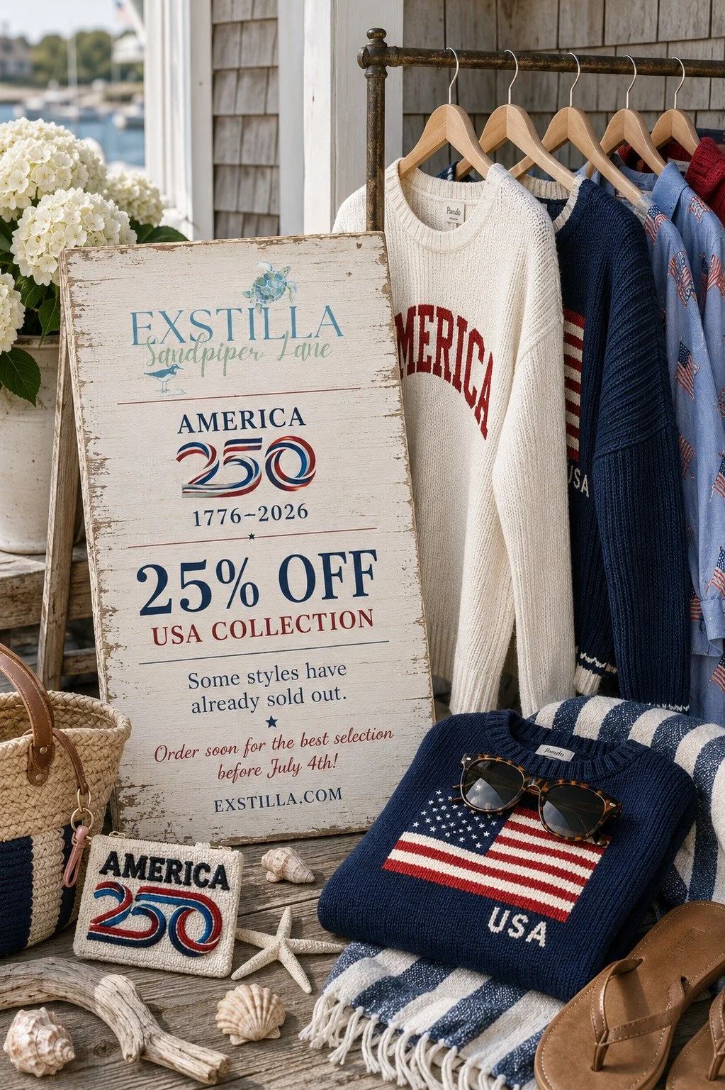 🇺🇸 Well... you all have been shopping! ❤️🤍💙

A few America 250 favorites have already sold out, and several more are down to limited quantities.

If you've been thinking about it, now's a great time to grab your favorites before the July 4th rush