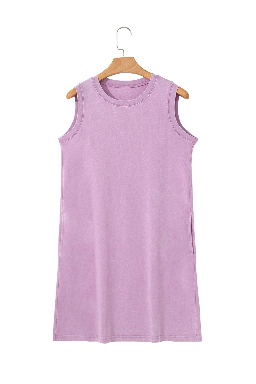pink Mini Tank Dress.webp