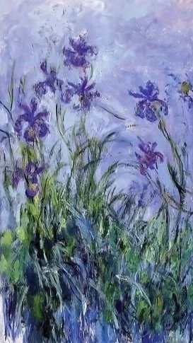LILAC IRISES 2