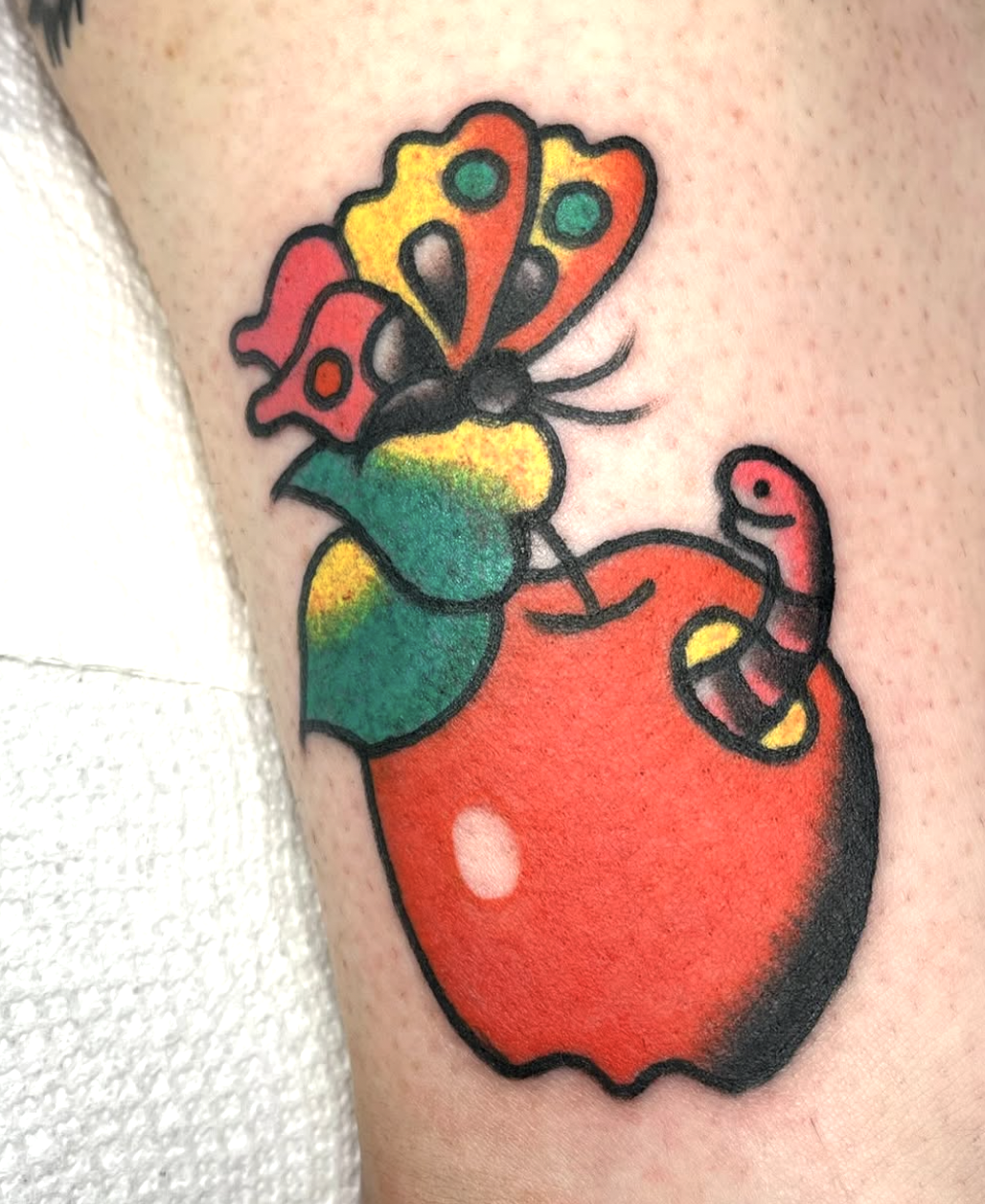 Dony Tattooer from Salt Lake City Utah, guest artist at Lombard Street Tattoo in St. Johns, Portland, Oregon