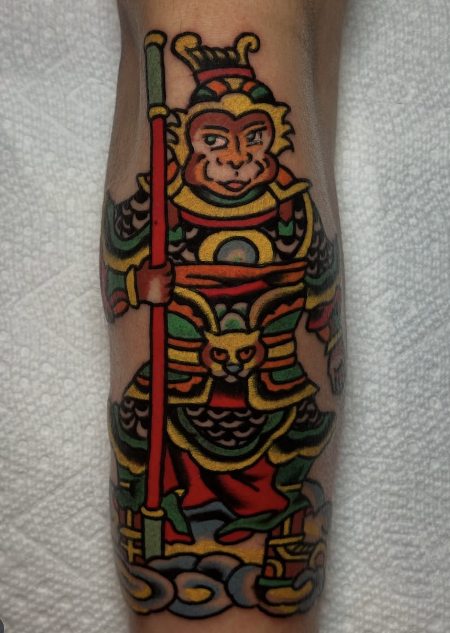 Will Tran graphic tattoo artist that uses color and crisp lines is visiting Lombard Street Tattoo in St. Johns, Portland, Oregon