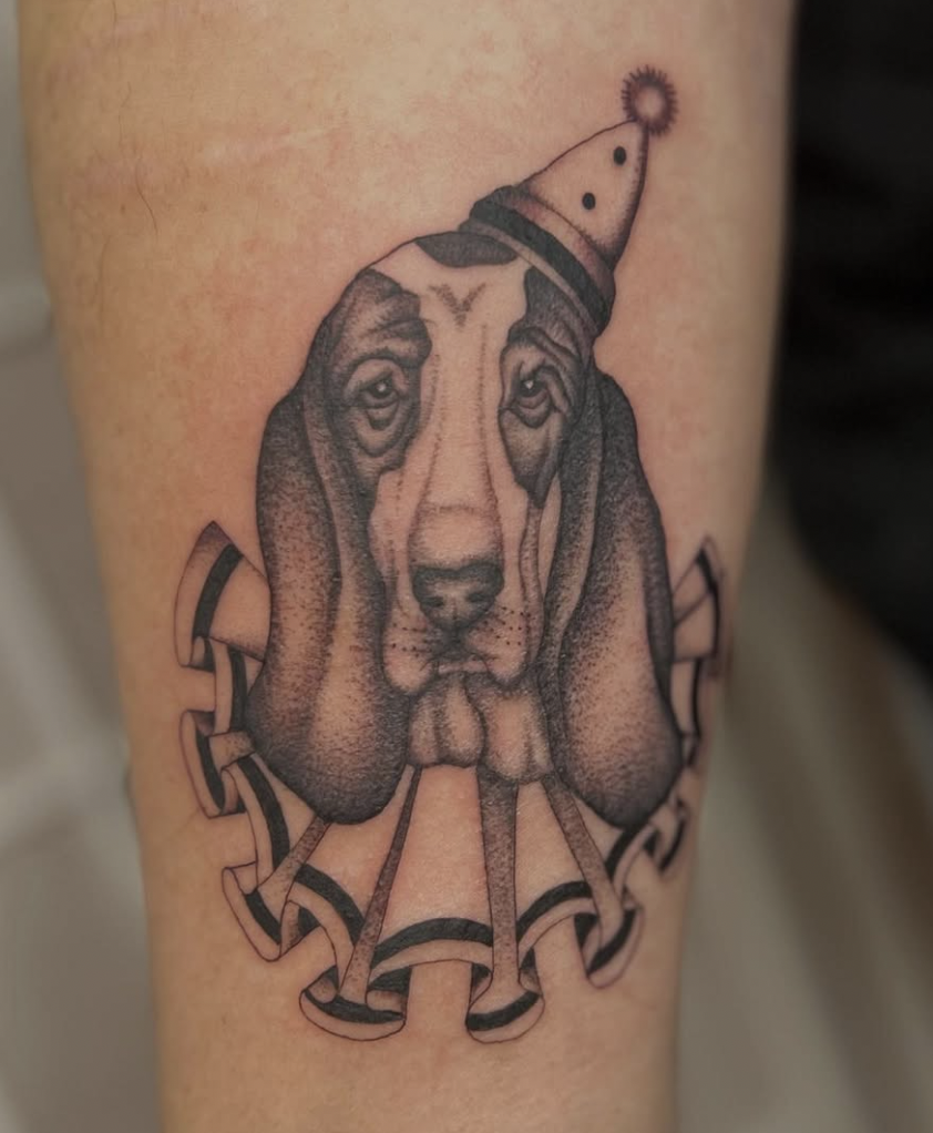 Dusty Tattoo at Lombard Street Tattoo in Portland, Oregon