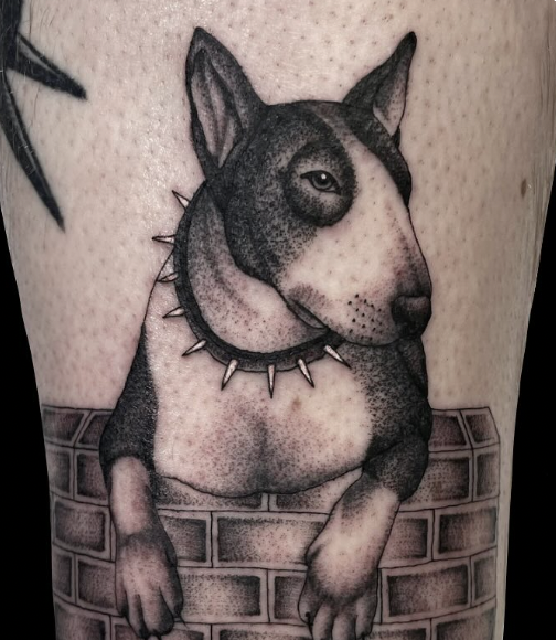 Dust from Minneapolis guest spotting at Lombard Street Tattoo in Portland, Oregon, St. Johns