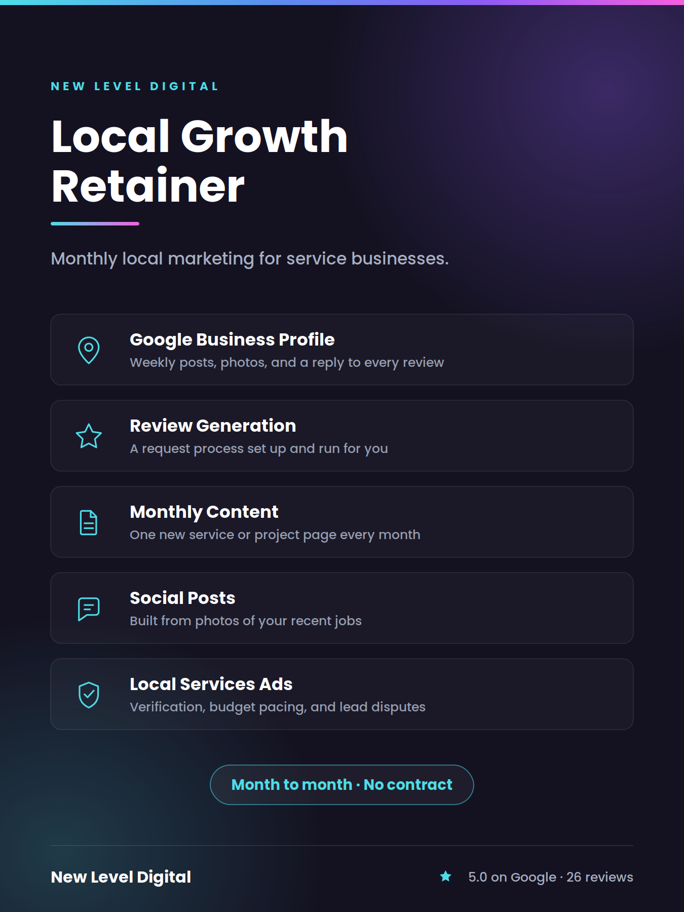 Local Growth Retainer
