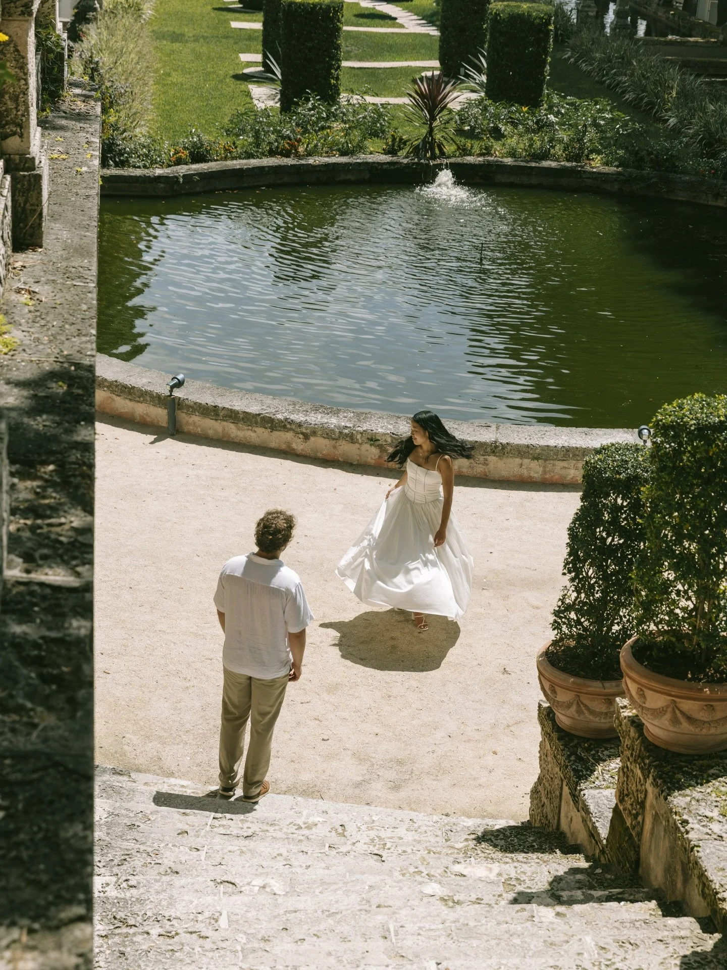 ↠Miami or Europe?? was too excited to not share this amazing engagement photo shoot of William &amp; Grace🫶🏼

they are the cutest together, so kind-hearted, &amp; easy going!! we are excited to capture your elopement next year🤎
&bull;
&bull;
&bull