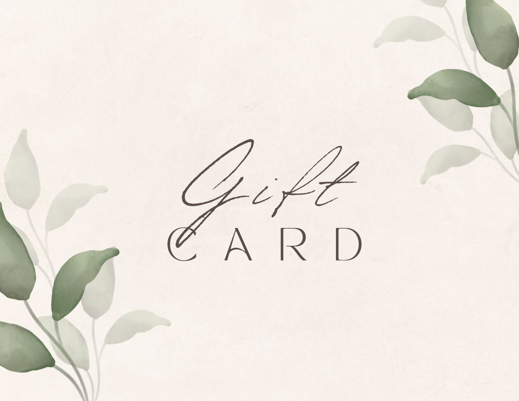 Cookie Class Gift Card