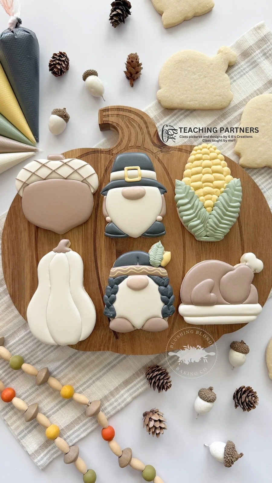 Thankful Gnomes Cookie Class