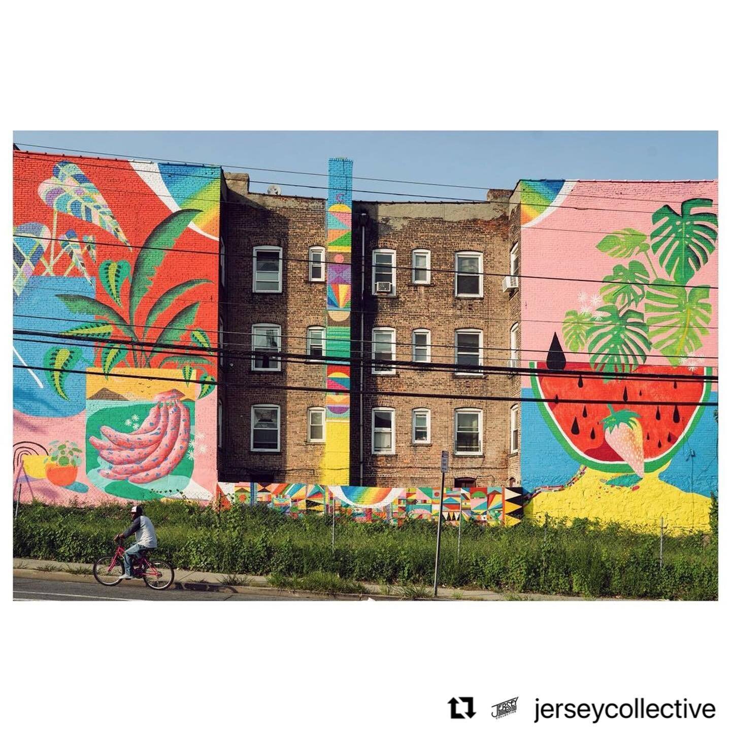 We&rsquo;re also big fans of all the incredible art and artists in JC. Thanks @jerseycollective and @sofiatome for sharing! ❤️❤️❤️

#Repost 
・・・
Art in Jersey City is easy to come by - and it&rsquo;s intentional. Murals by world renowned artists fill