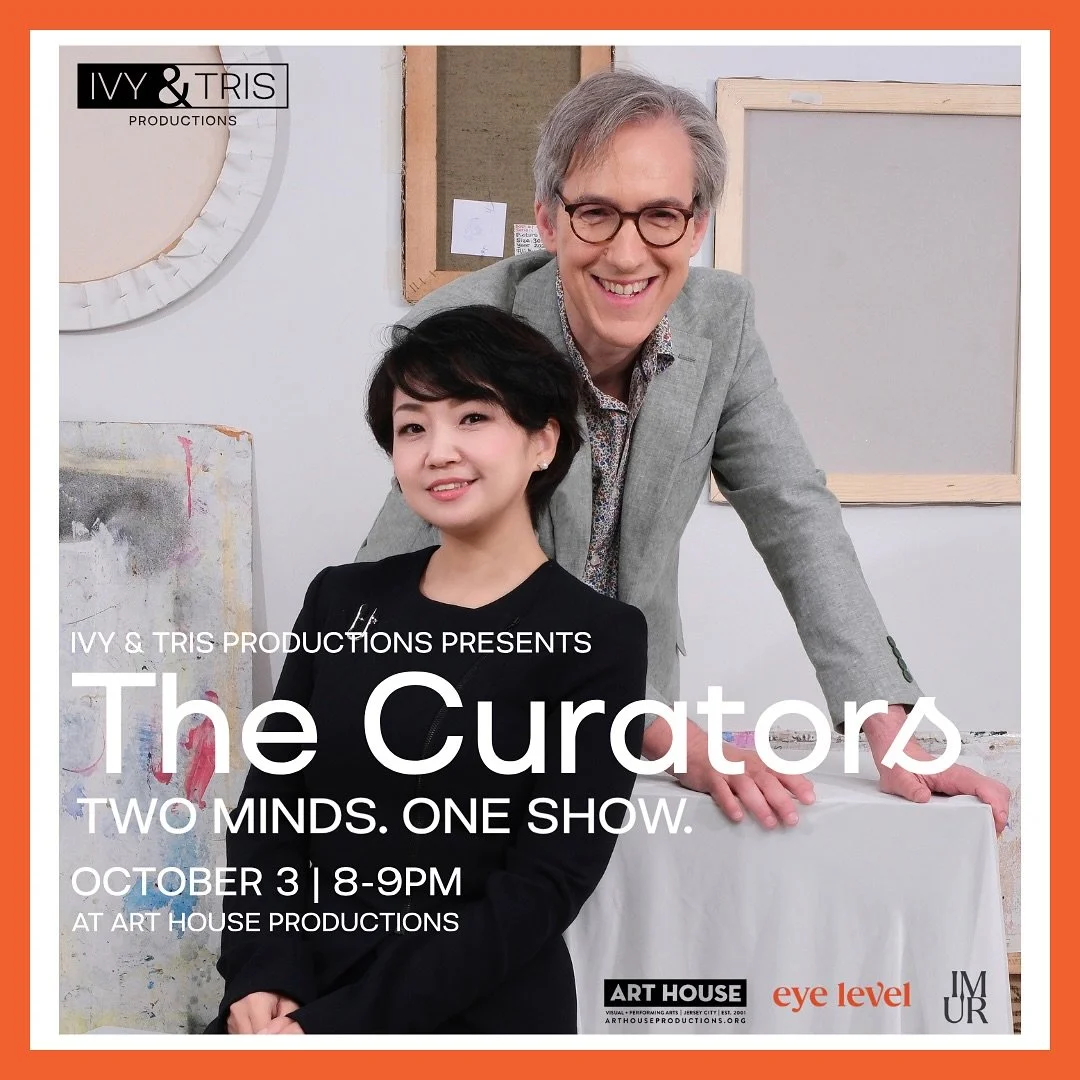 ✨ The Curators follows Ivy Huang, Beijing-born gallerist at IMUR (67 Greene St.), and Tris McCall, writer for Jersey City Times, NJArts, and Eye Level, as they explore studios, collectives, and raw spaces—interviewing artists, curators, and tas