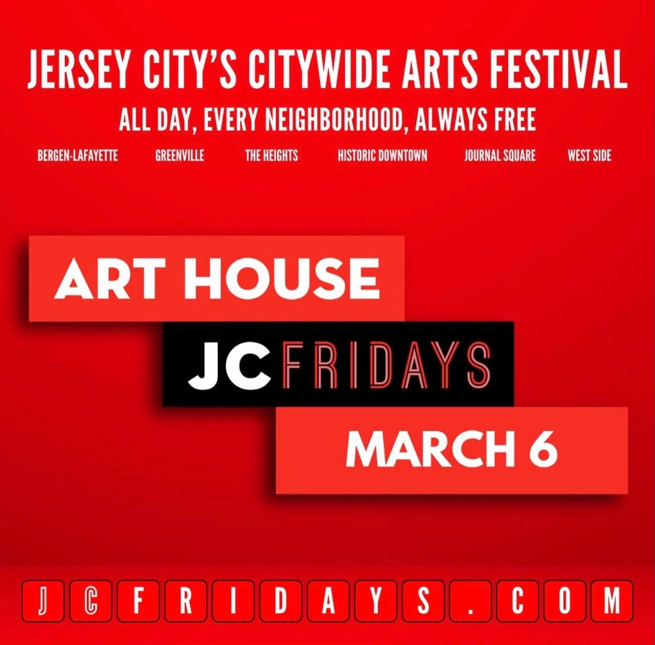 Did you make it out to JC Friday on March 6th? 🎨✨

JCAC Executive Director Deont&eacute; stopped by events in Greenville, Bergen-Lafayette, and Downtown, taking in the creativity happening across the city.

What were your favorite moments from JC Fr