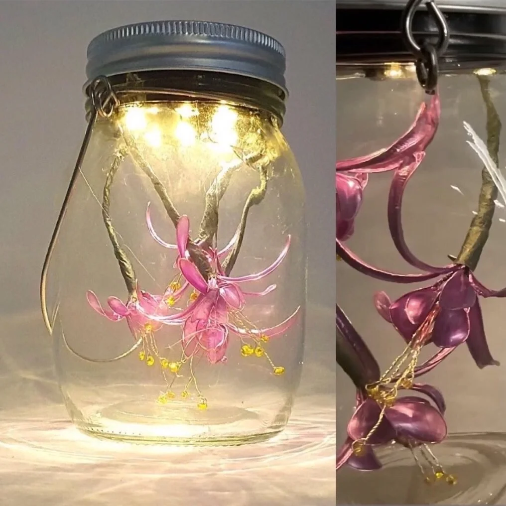 9/9/23 Resin Flower Lamp