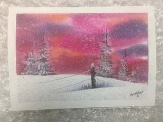 10/31/23 DIY Watercolor Card