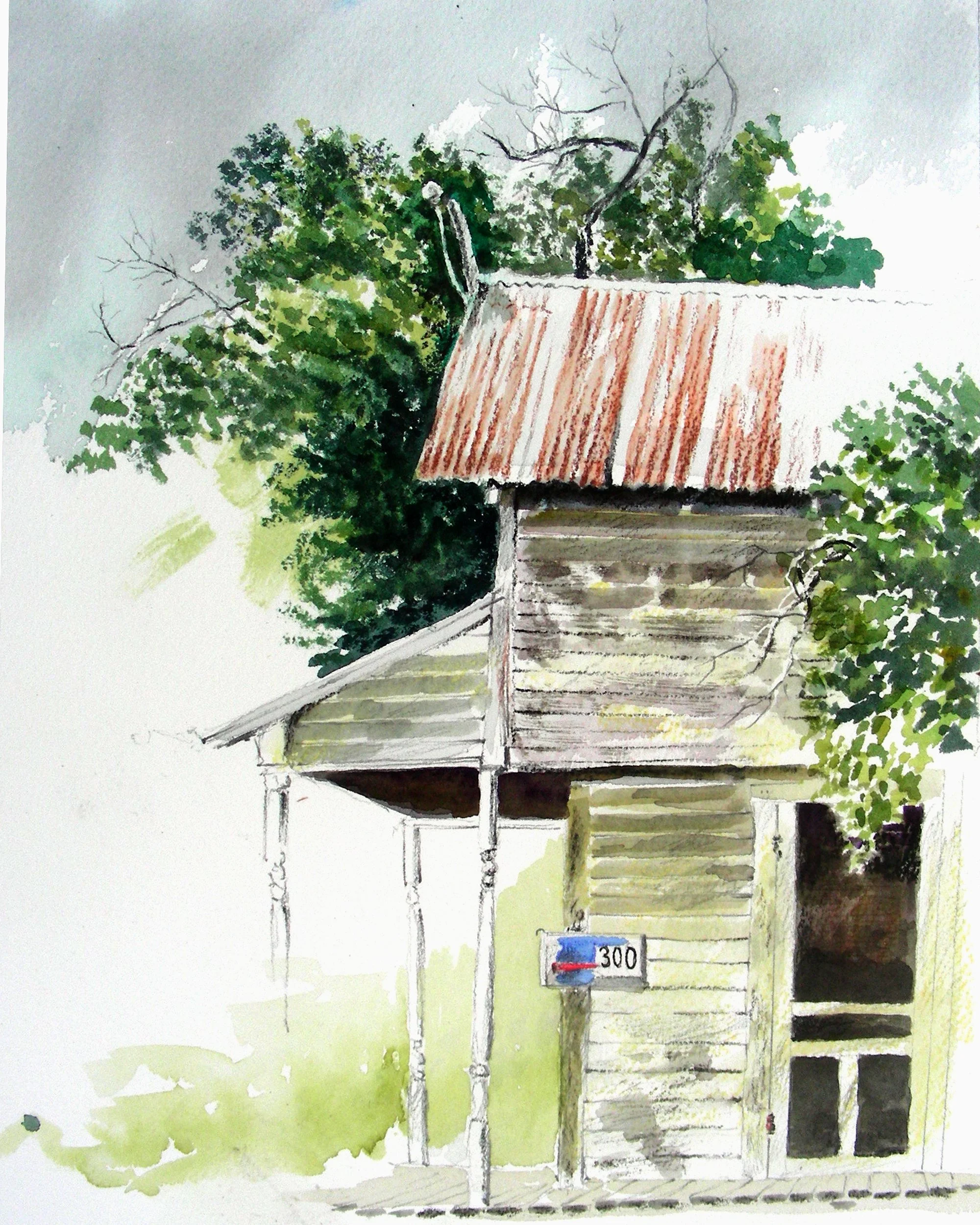 5/28/25 Abandoned House Facade