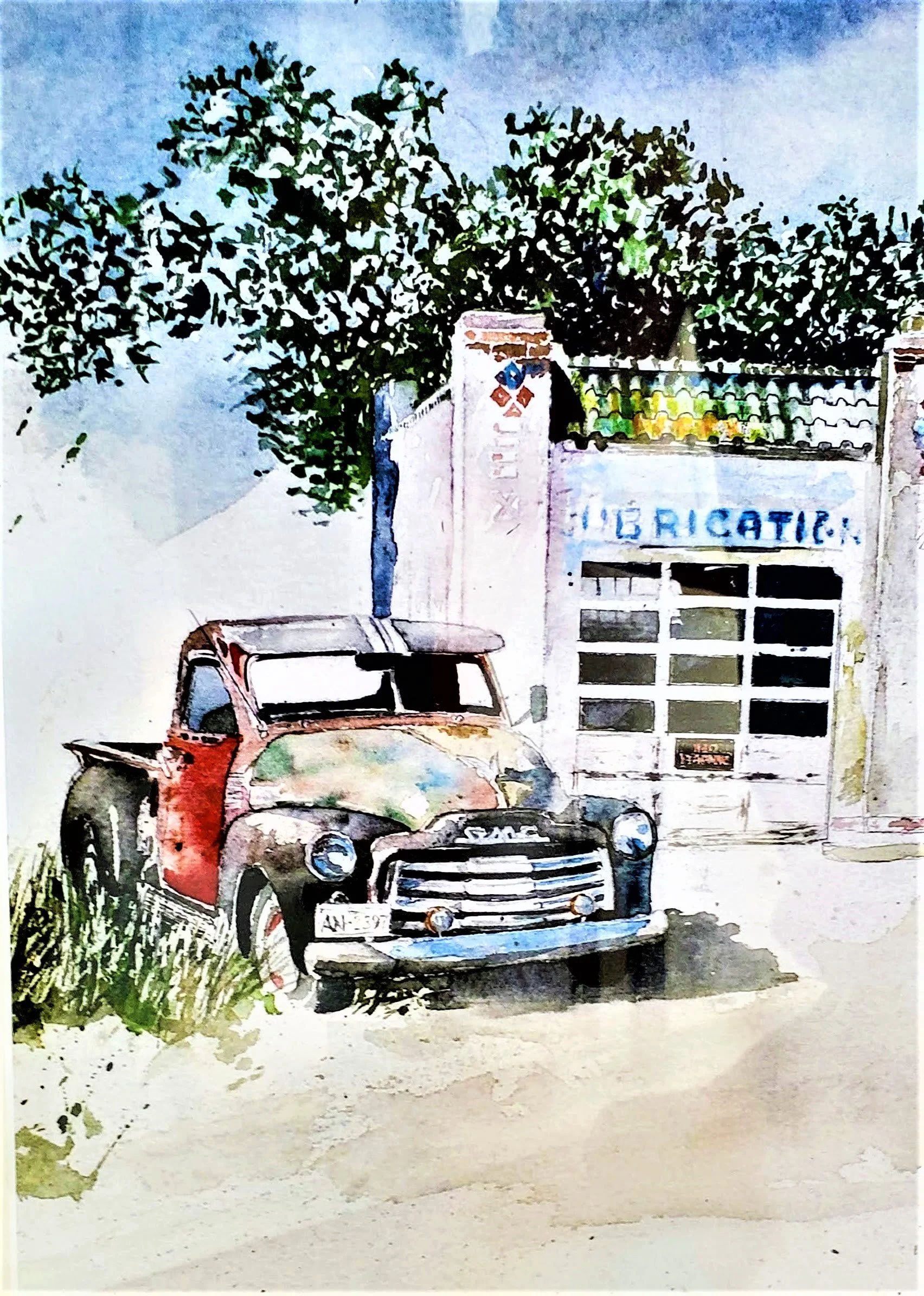 2/12/25 GMC Pickup at Colorado Gas Station