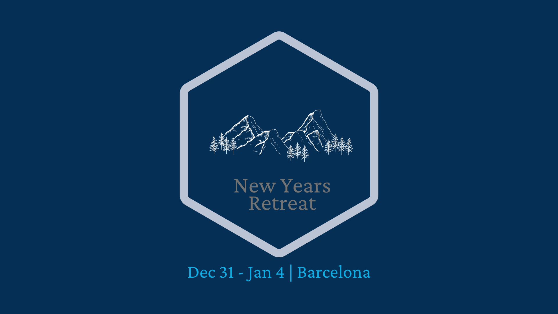 December 31 - January 1 | Barcelona