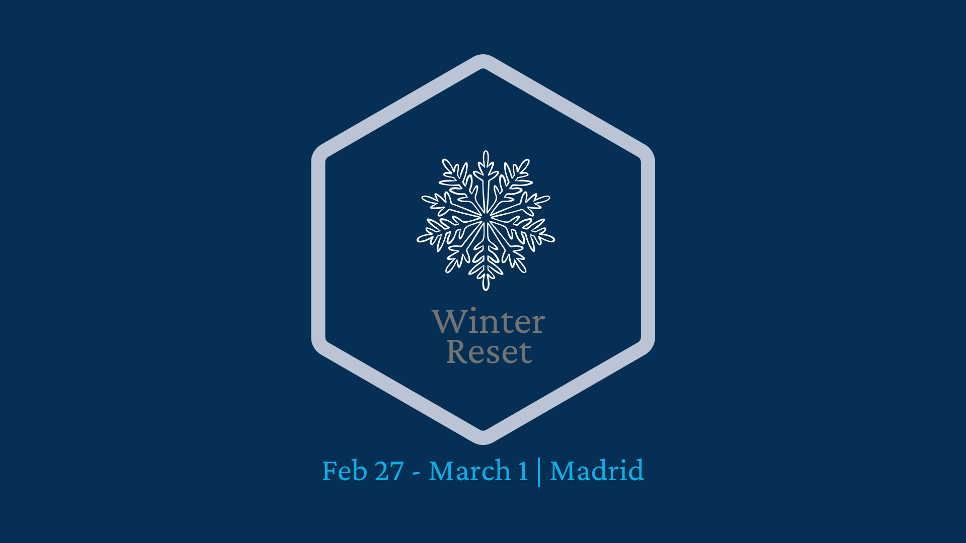 February 27 - March 1 | Madrid