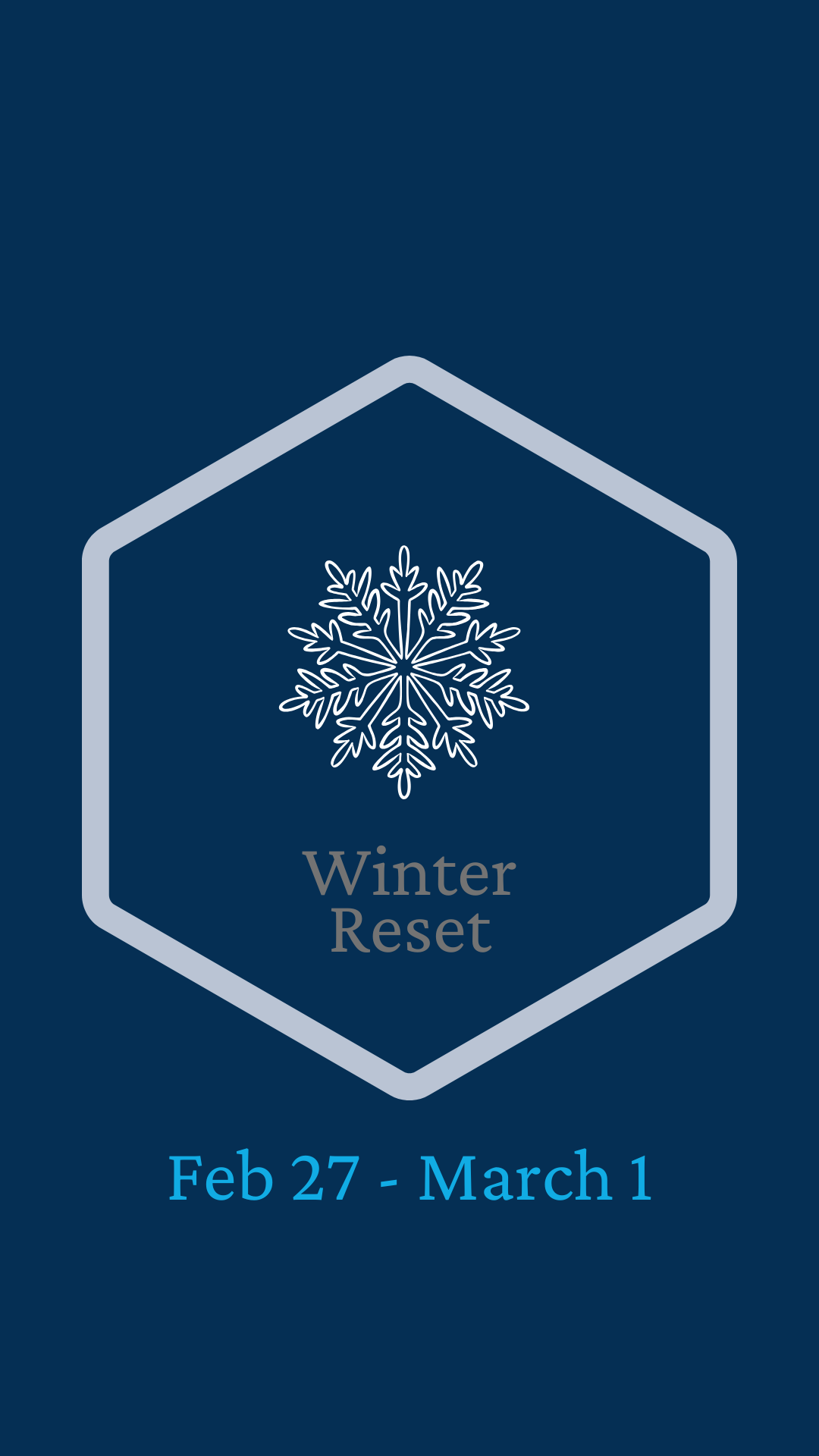 Winter Reset | Madrid