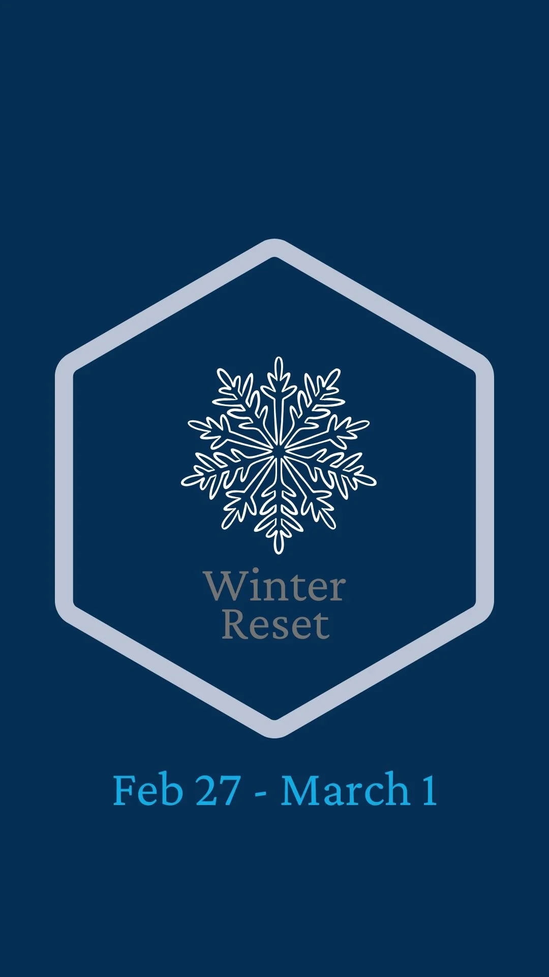 Winter Reset | Madrid
