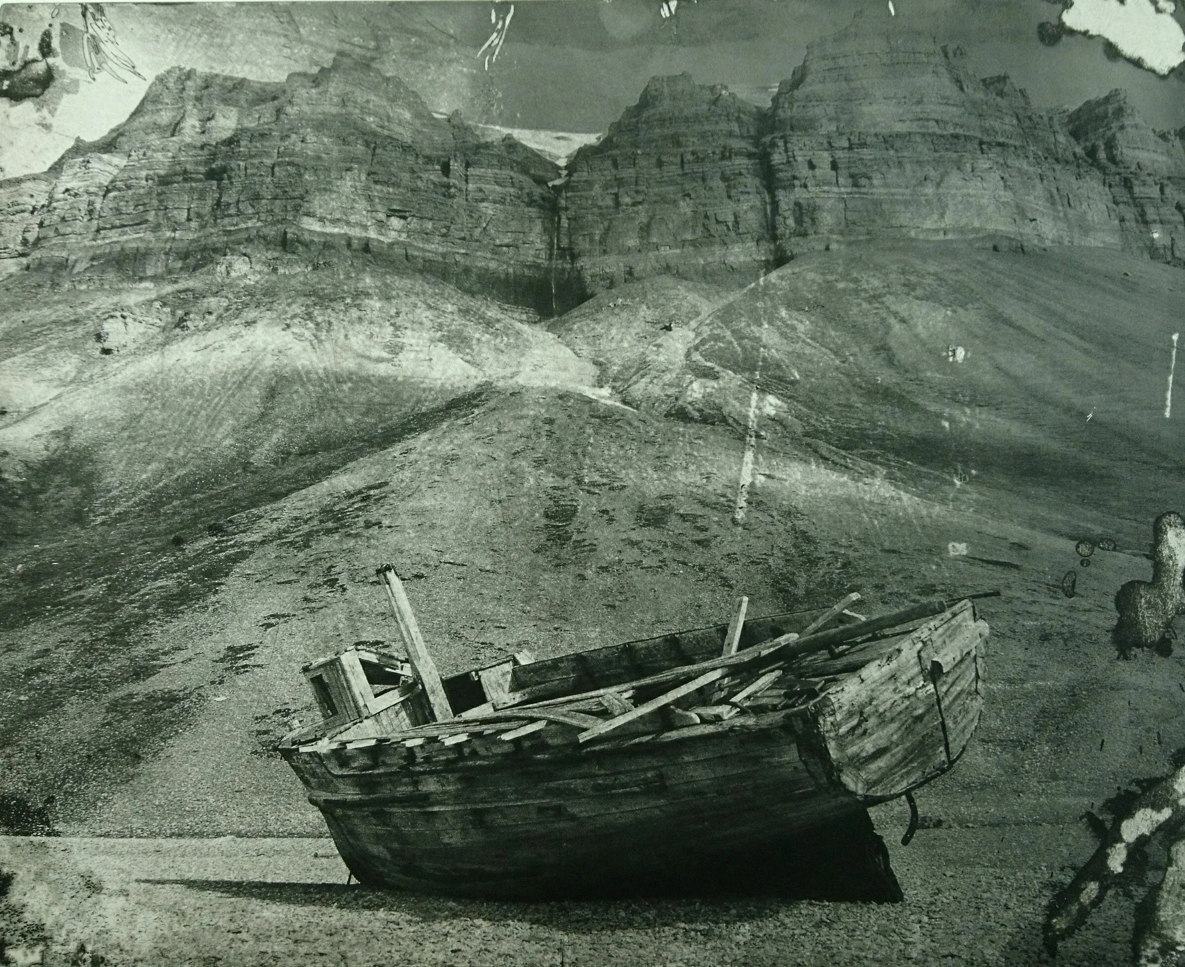 Foreboding Shores2020, photopolymer etching, plate size 51x64cm, paper size 56x70. 70x84cm framedSelected for 139th Royal Ulster Academy Annual Exhibition, 2020