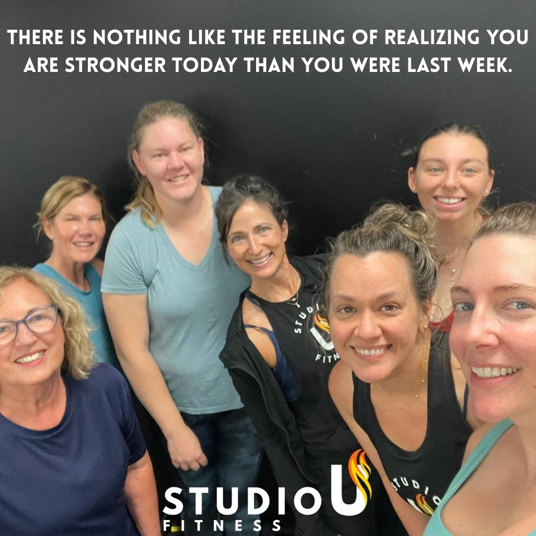 There is nothing like the feeling of realizing you are stronger today than you were last week. 🔥Whether it&rsquo;s picking up a heavier weight, holding that wall sit for five more seconds, or simply showing up when you wanted to stay in bed&mdash;pr