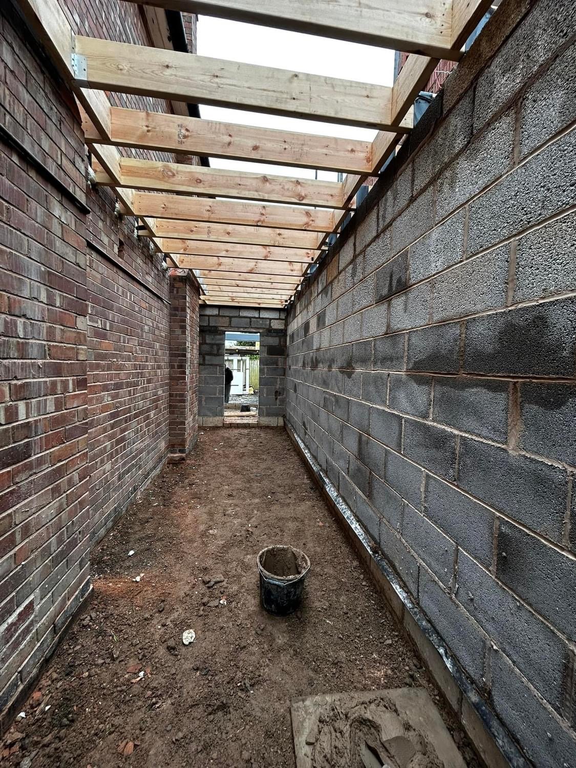 Internal Groundworks being Dugout for DPM and Floor Slabs to be Installed.