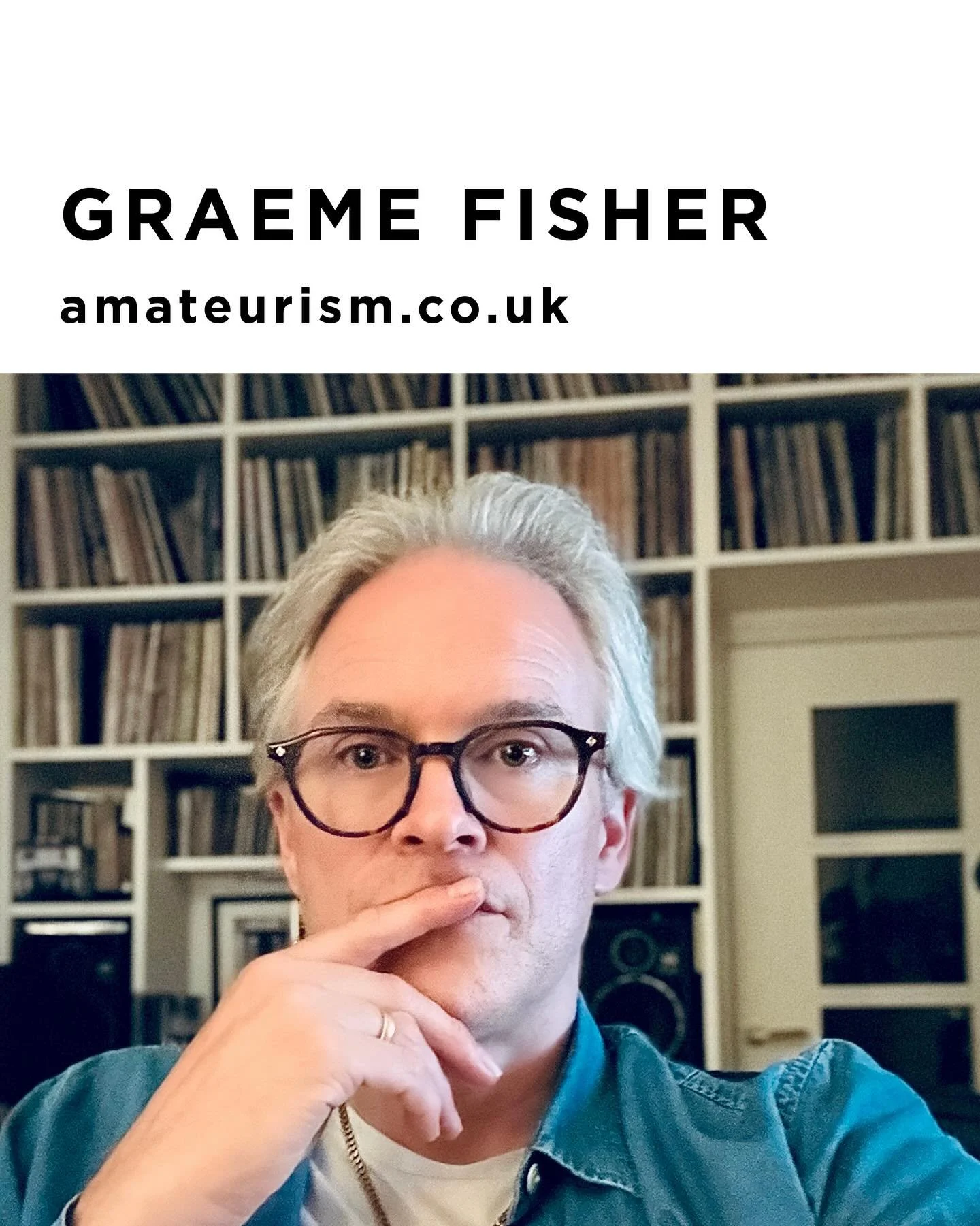 Graeme Fisher | 15:15-16:15

Time for a Sunday Blend show courtesy of Graeme Fisher where he plays us a bunch of his favourite recent discoveries spanning many-a-genre and many-a-decade. Always special. Part of the family.

#Amateurism&nbsp;#Amateuri