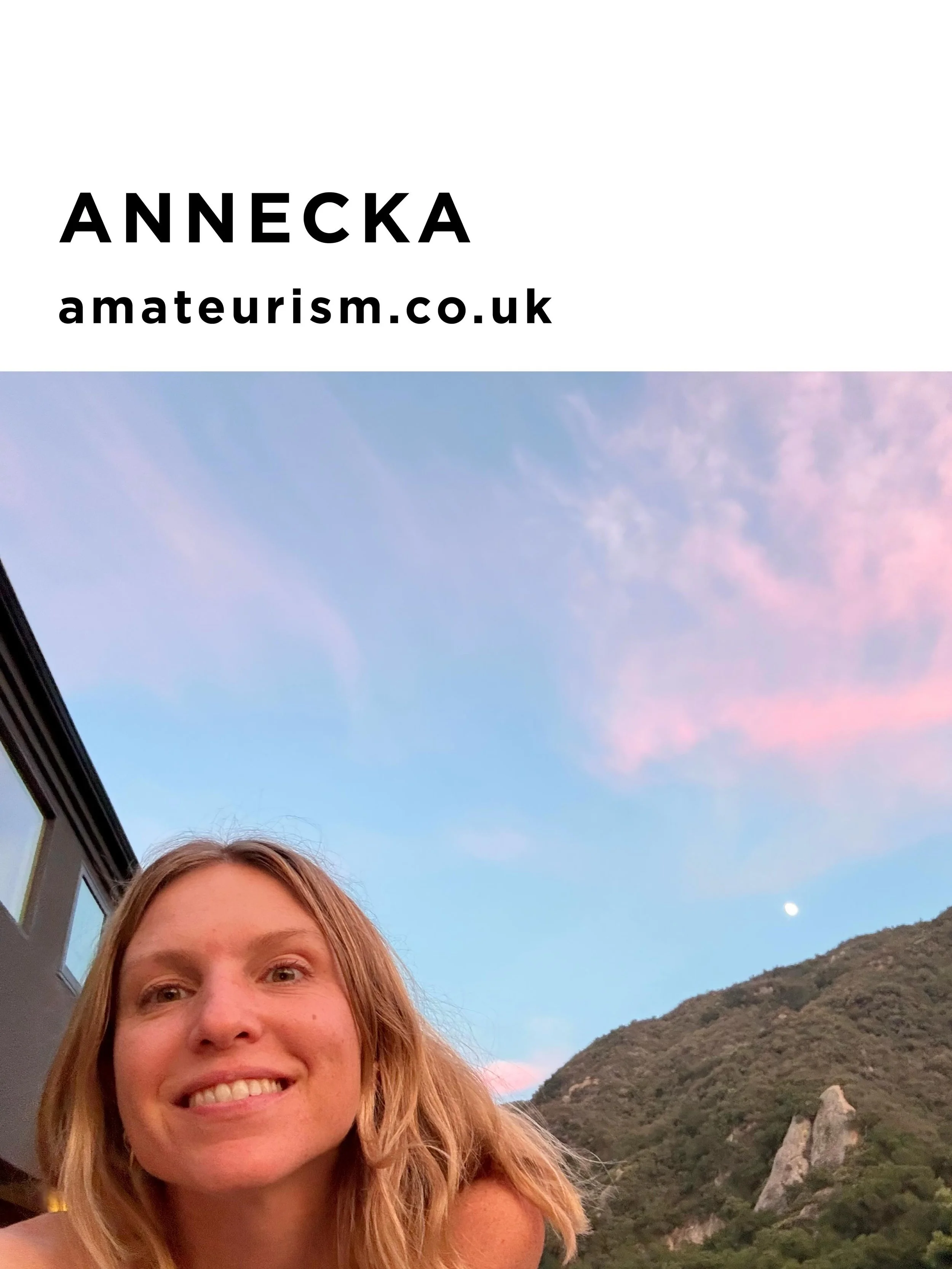 Annecka | 17:45-19:15

Annecka: &ldquo;My mix is made up of records I love and have returned to again and again over the past year, or longer. It moves through cosmic disco, leftfield house, Balearic oddities and euphoric synth-pop. Whether on a swea