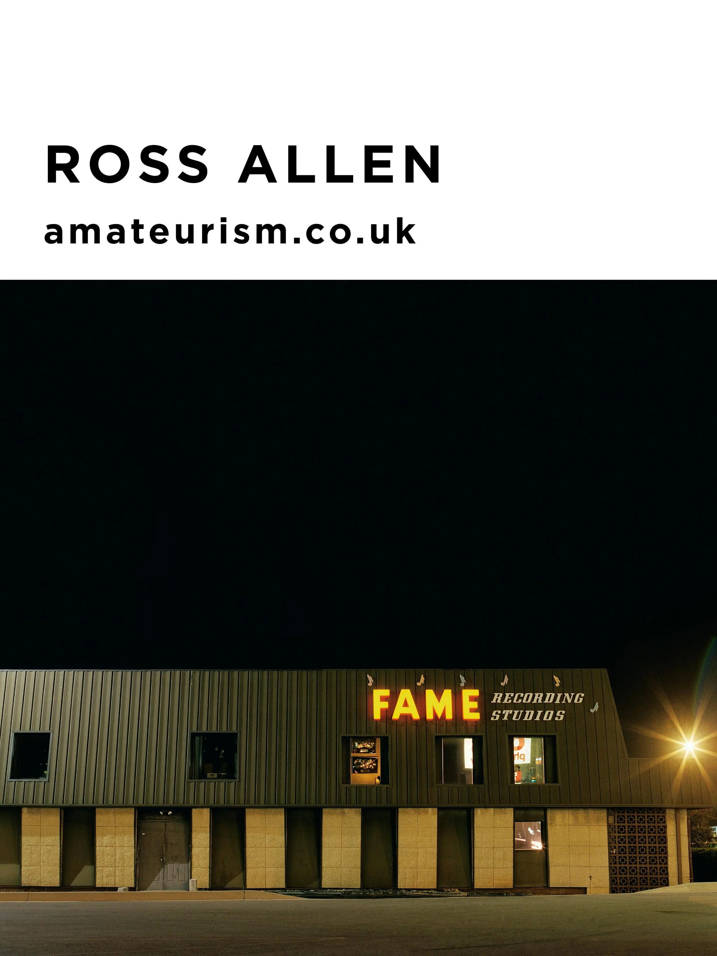 Ross Allen | 13:45-15:45

The man like Ross Allen is back on the Amateurism airwaves this afternoon, and for this sonic outing he&rsquo;ll be sharing his deep love and connection with Country-Got-Soul. A &ldquo;genre&rdquo; he pretty much forged thro