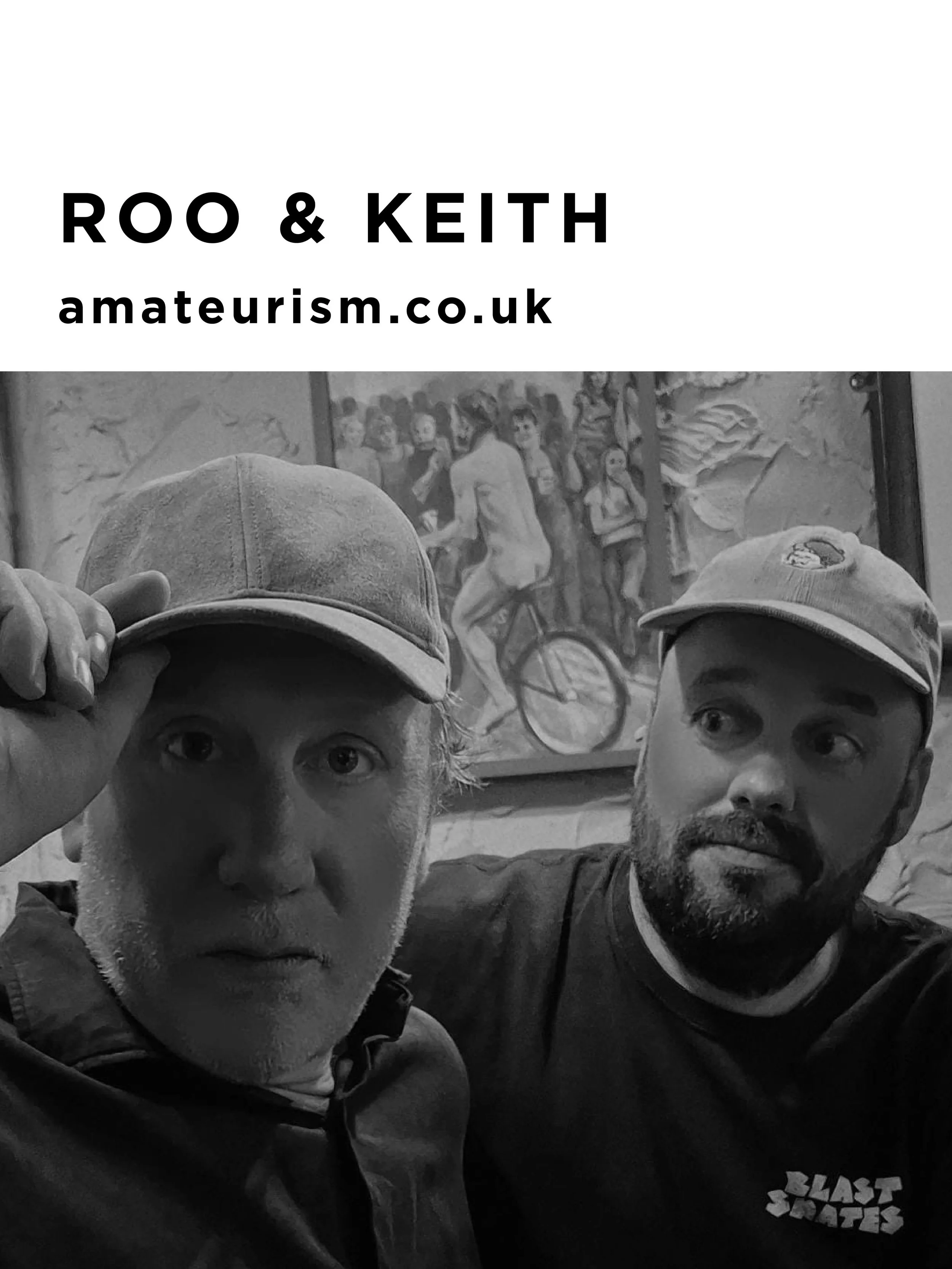12:30-14:30: Roo Walton &amp; Keith Tenniswood

Roo &amp; Keith are back!

&lsquo;Turns out that lost bliss for Keith and Roo meant spaghetti bolognese, a lot of records and a lot of booze. It&rsquo;s been far too long since they&rsquo;ve had a show 